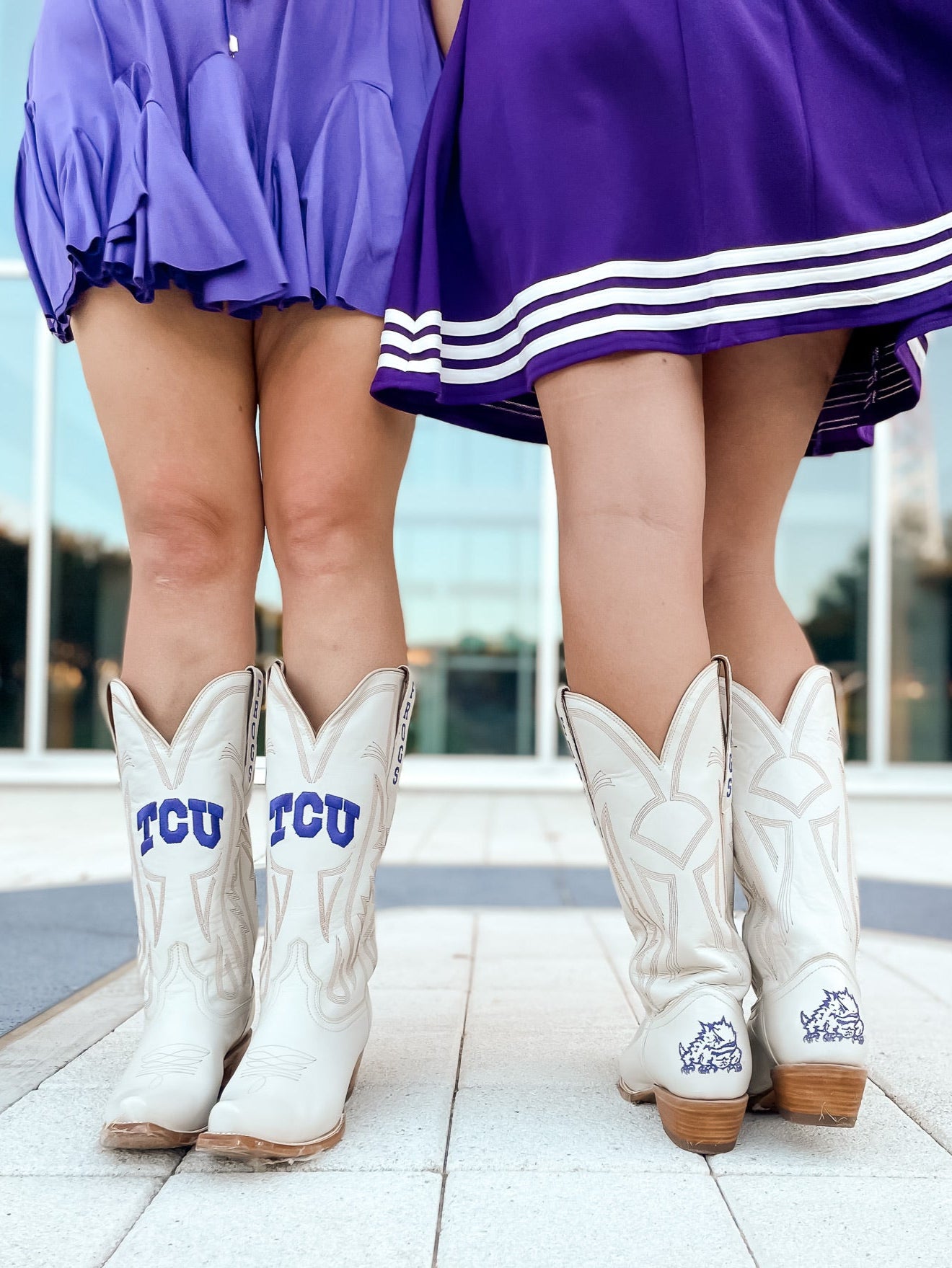 TCU Game Day Boots