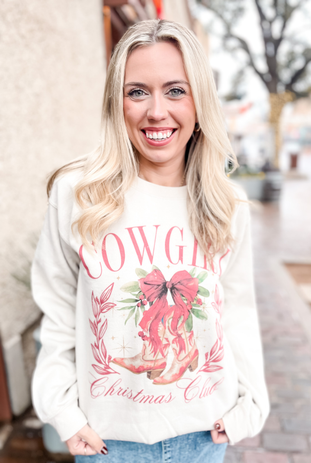 Cowgirl Christmas Club Sweatshirt