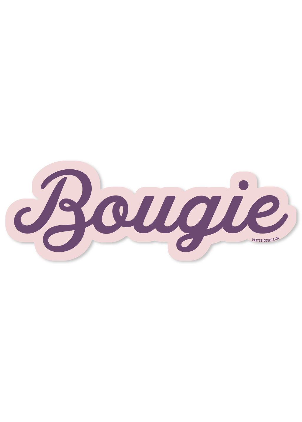 Bougie Sticker - Tucker Brown