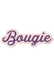 Bougie Sticker - Tucker Brown