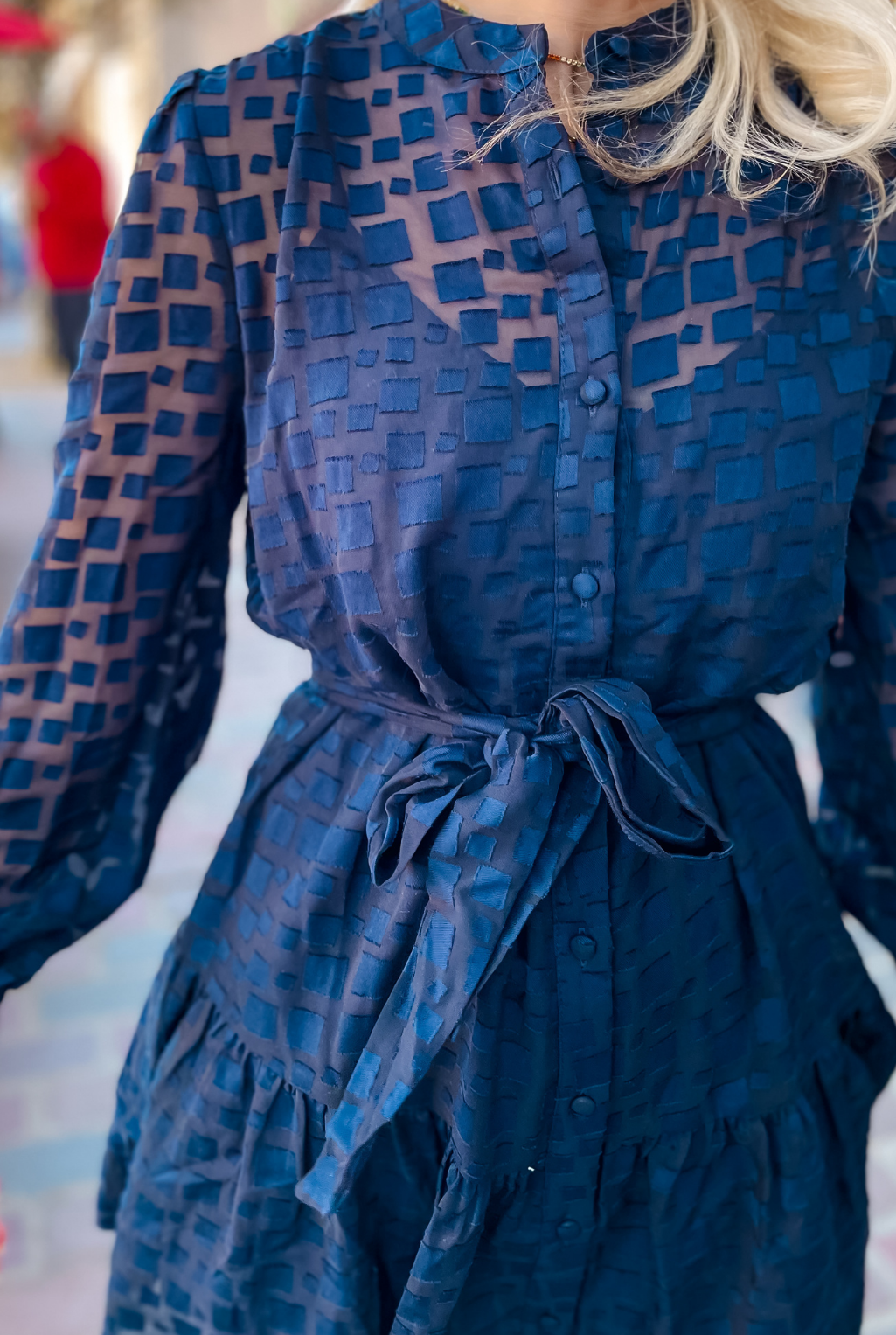 En Saison - Organza Shirt Dress