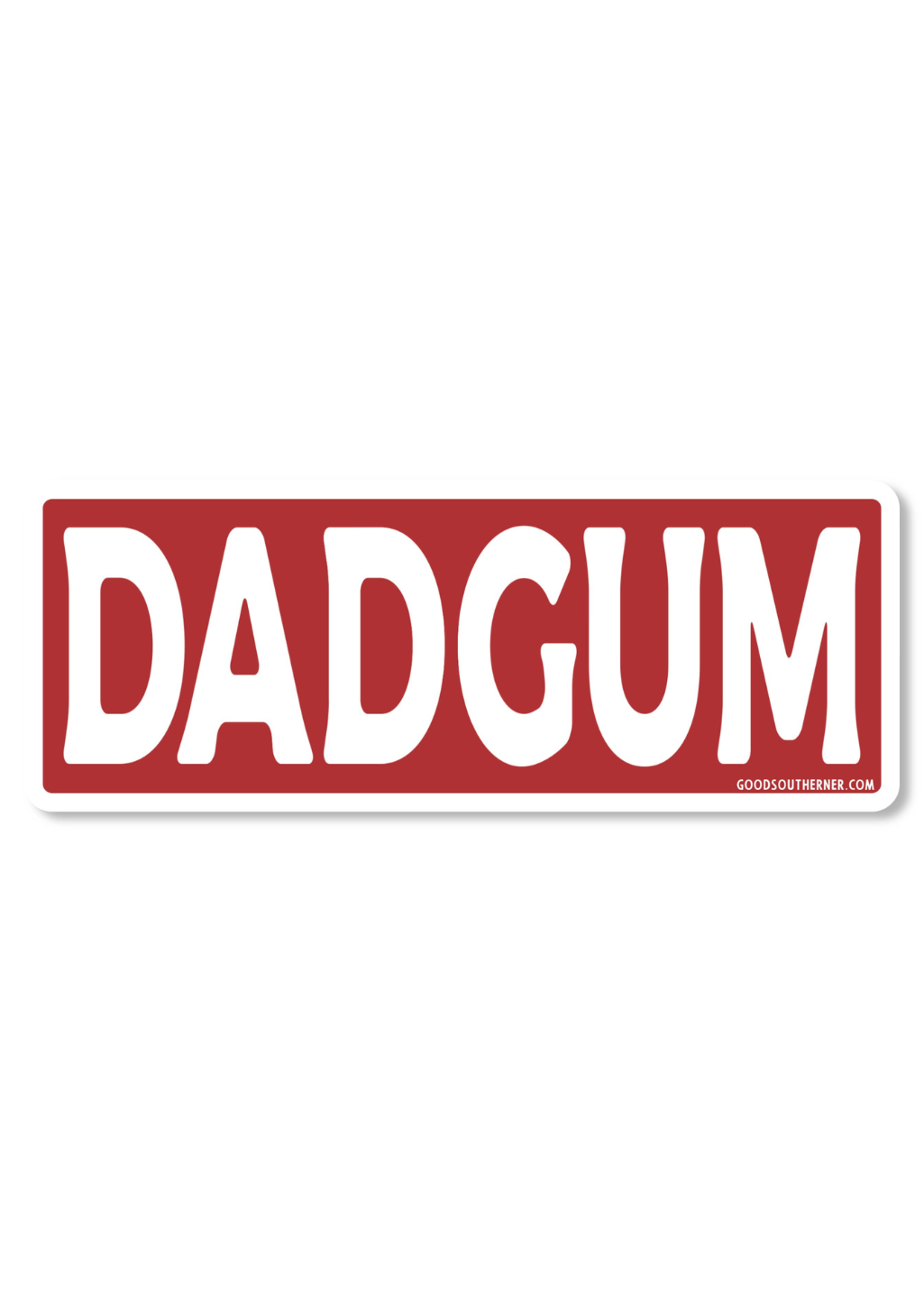 Dadgum Sticker - Tucker Brown