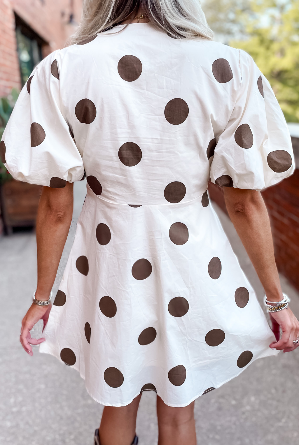 Dots Of Brown Dress