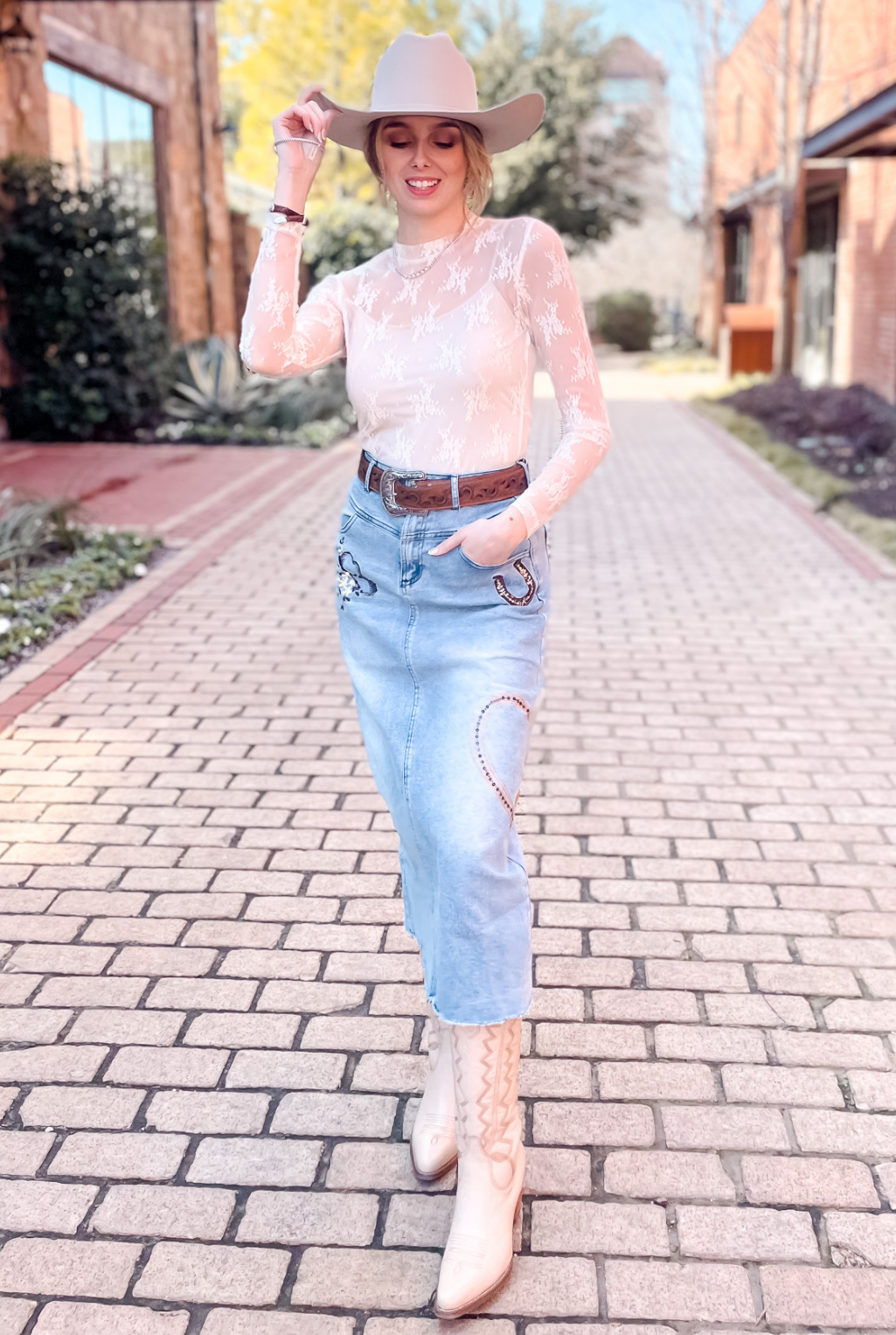 Haven Lace Top - Ivory