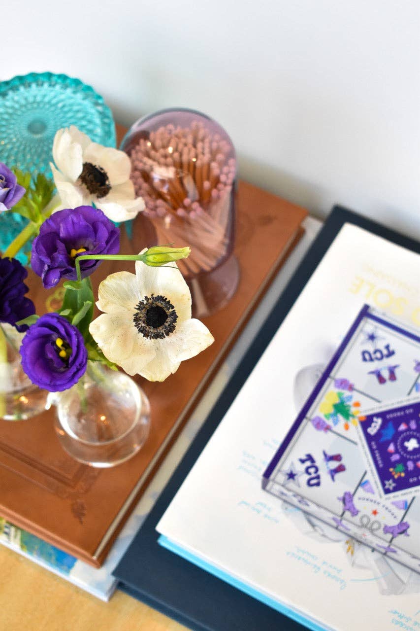 TCU Horned Frogs Acrylic Block Art