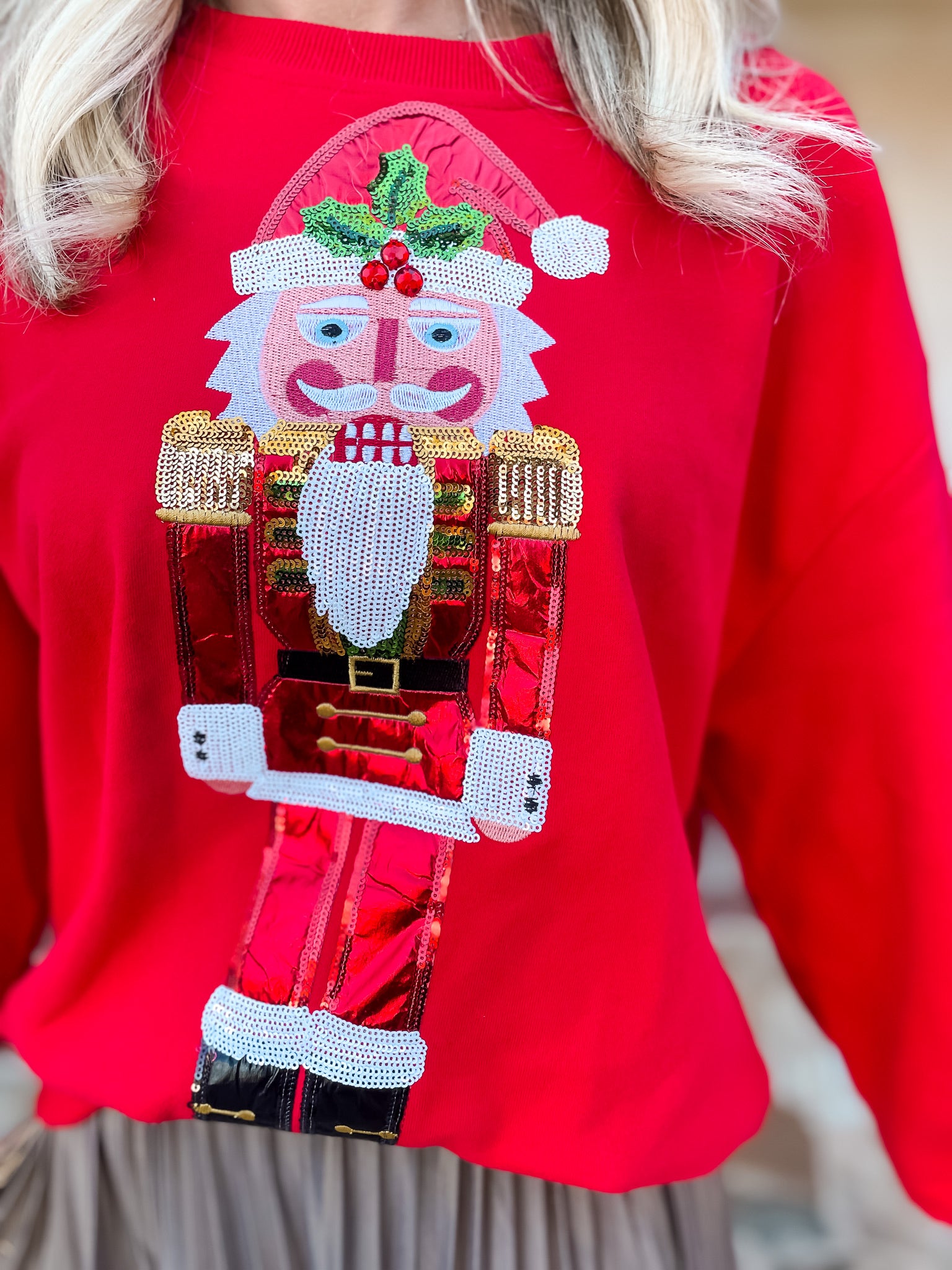 Santa Nutcracker Sweatshirt