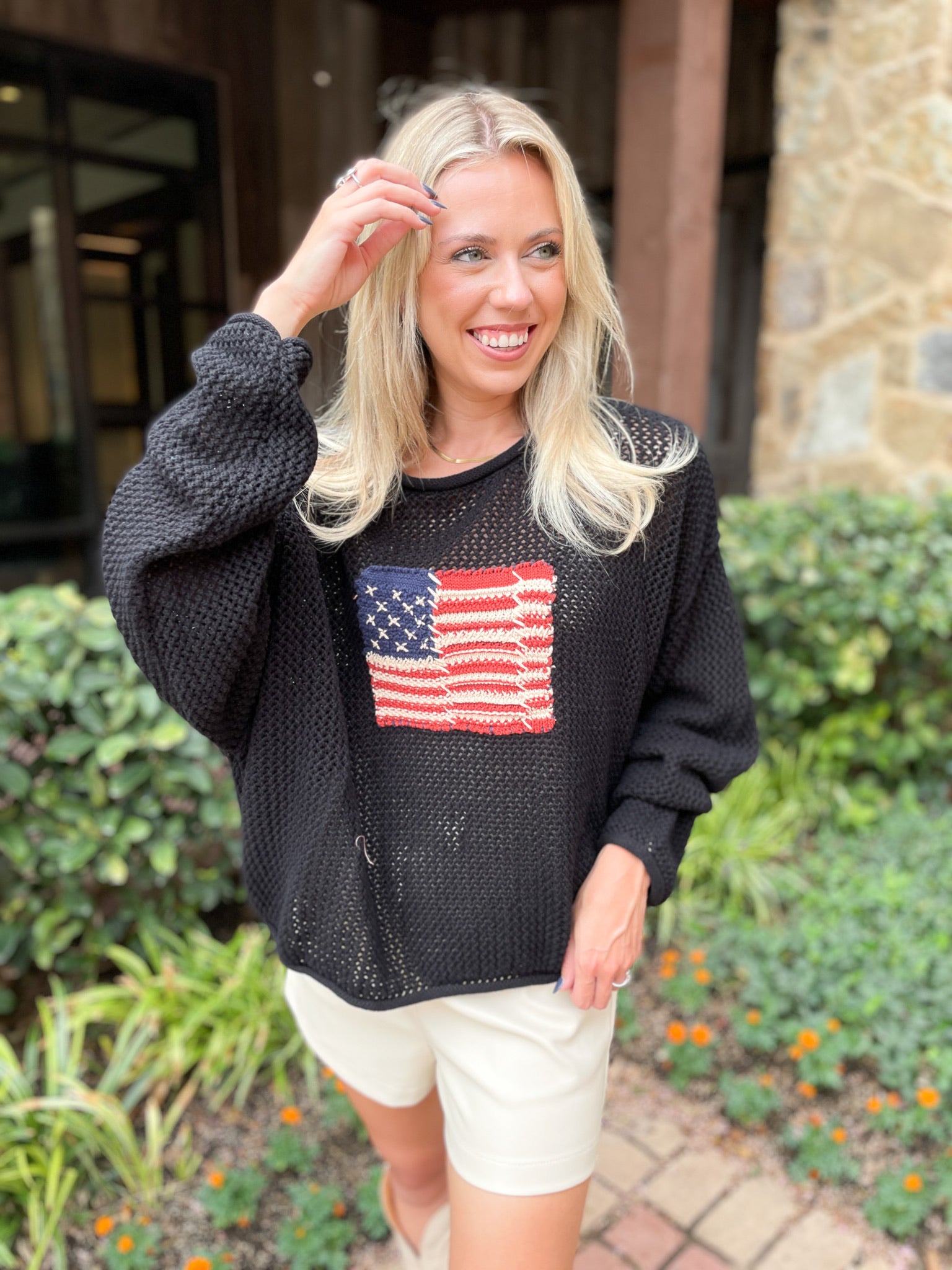 Betsy Ross Sweater - Black