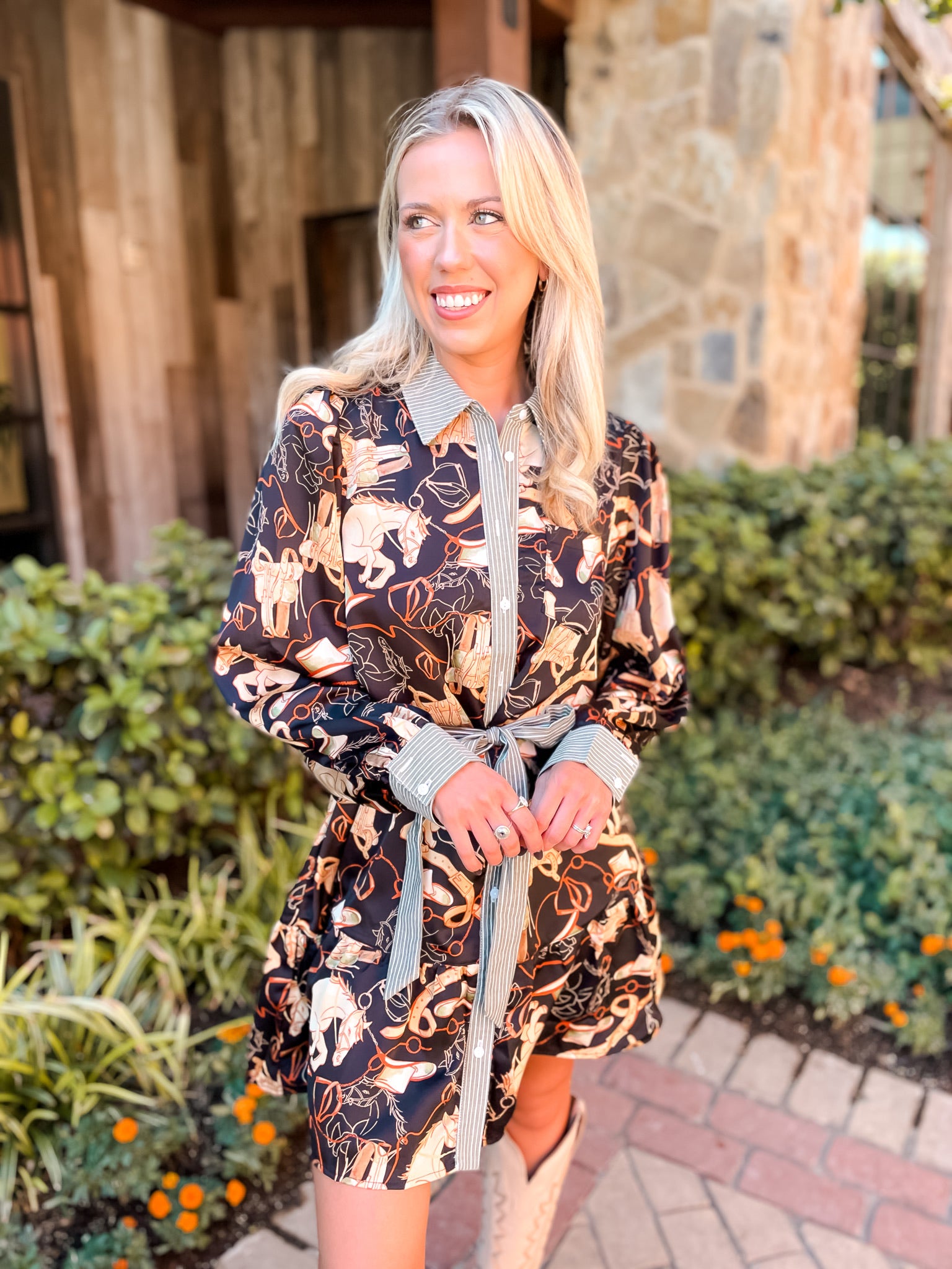 Tack Room Dress - Black