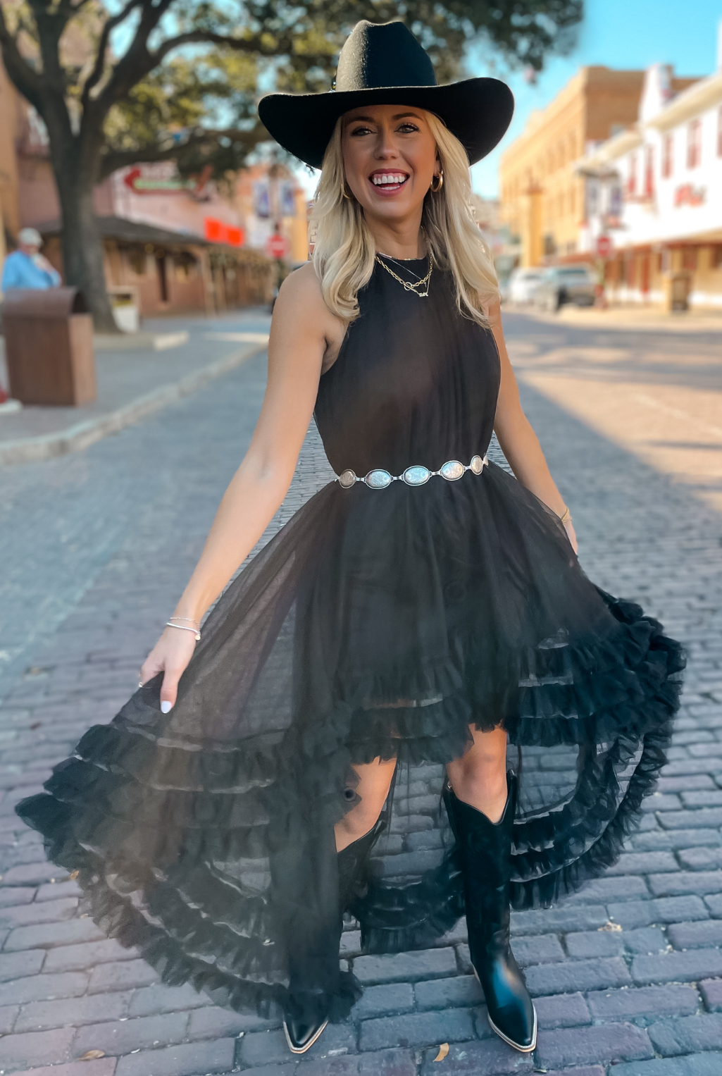 High Low Tulle Dress