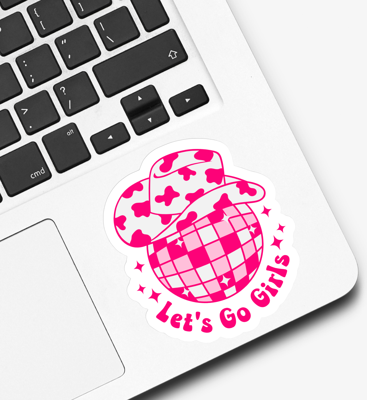 Let’s Go Girls Sticker - Tucker Brown