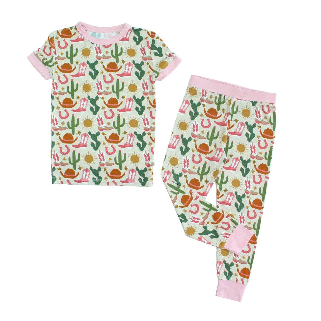 Hey Y'all Western PJ Set