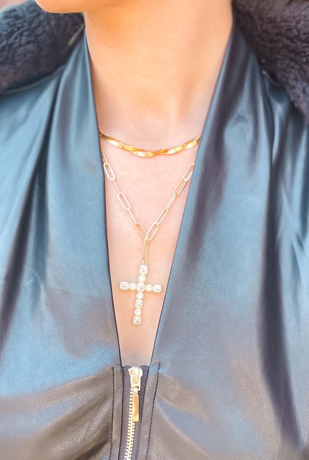 Heavenly Cross Necklace