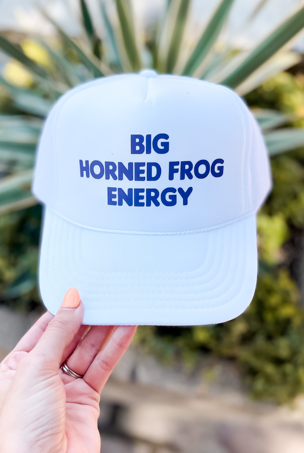 Big Horned Frog Energy Trucker Hat