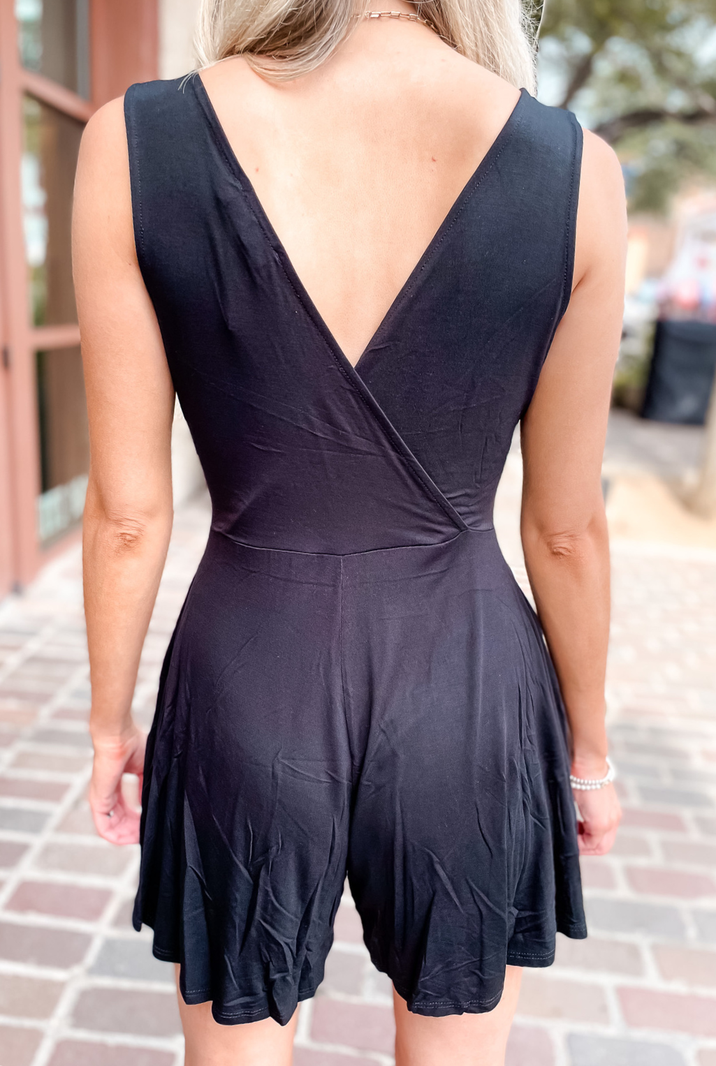 Southern Hospitality Knit Romper - Black