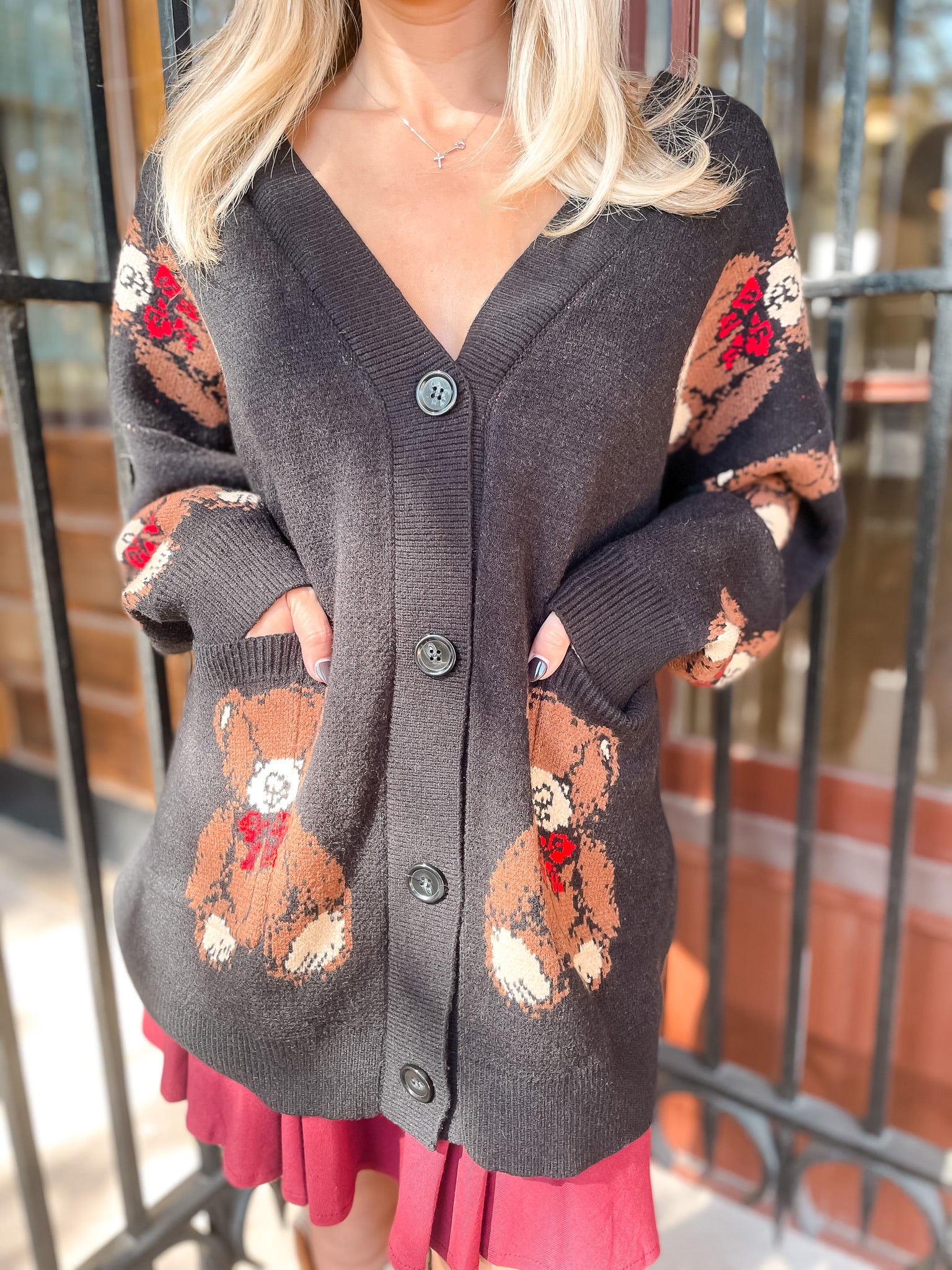 Bearly Adorable Cardigan