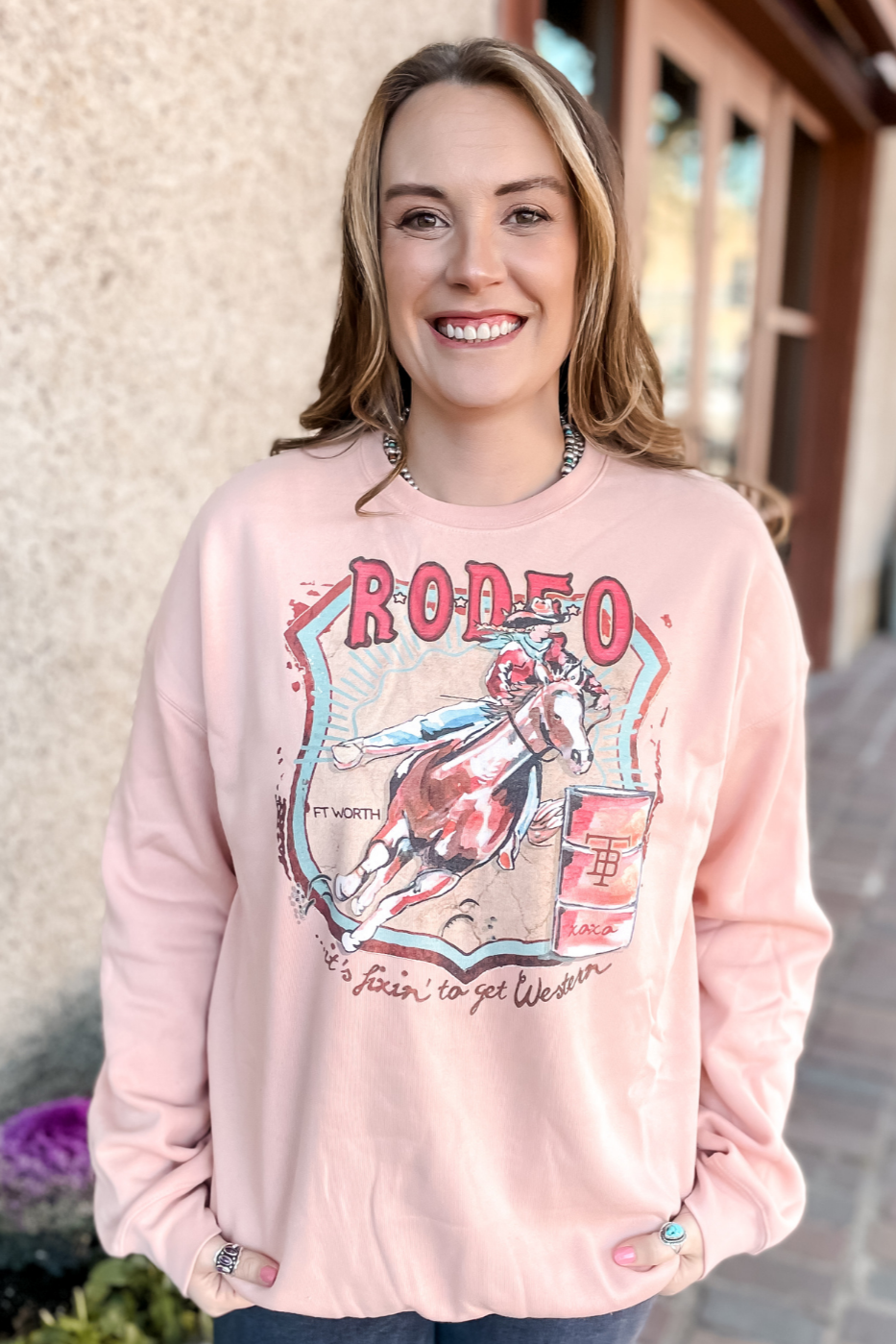 Barrel Racer Rodeo Sweatshirt