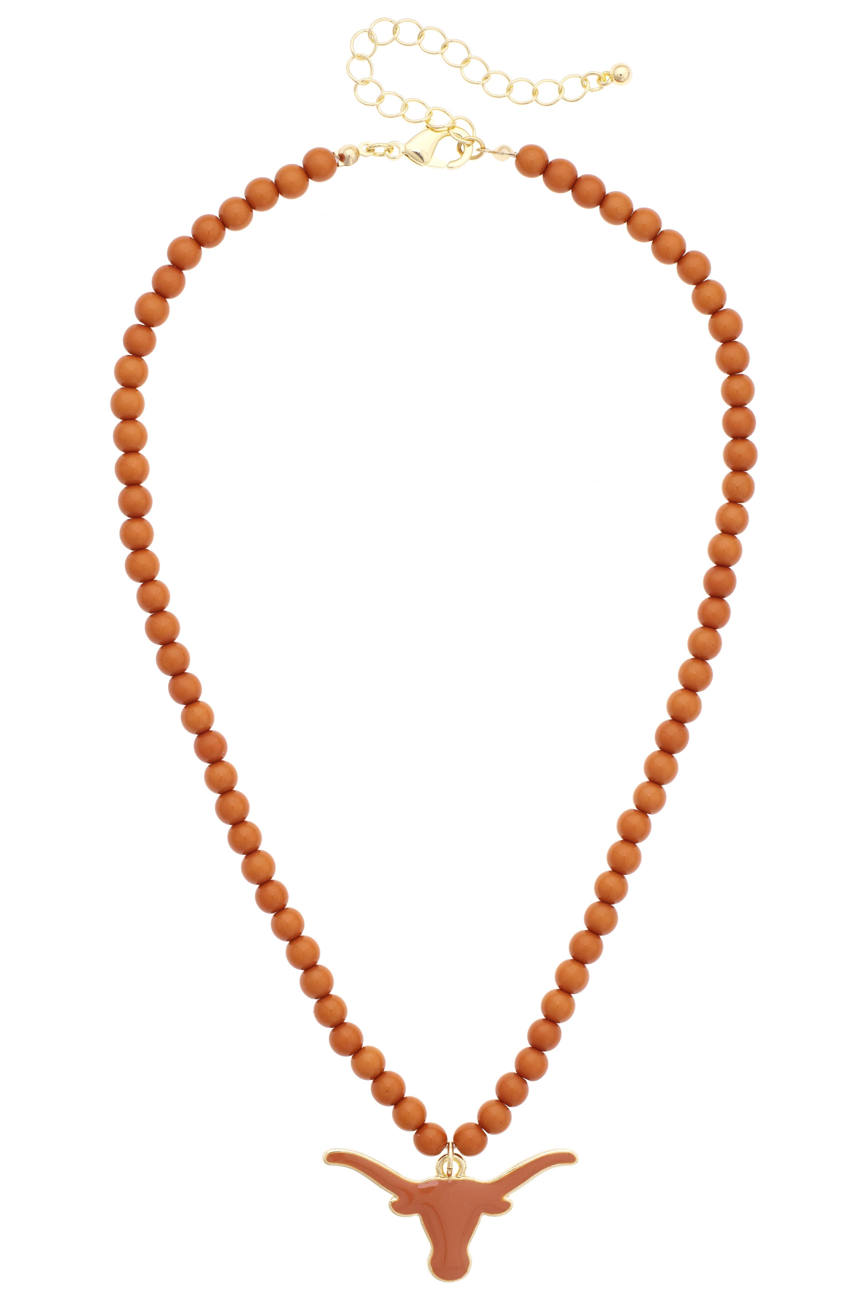 Texas Longhorns Logo Necklace