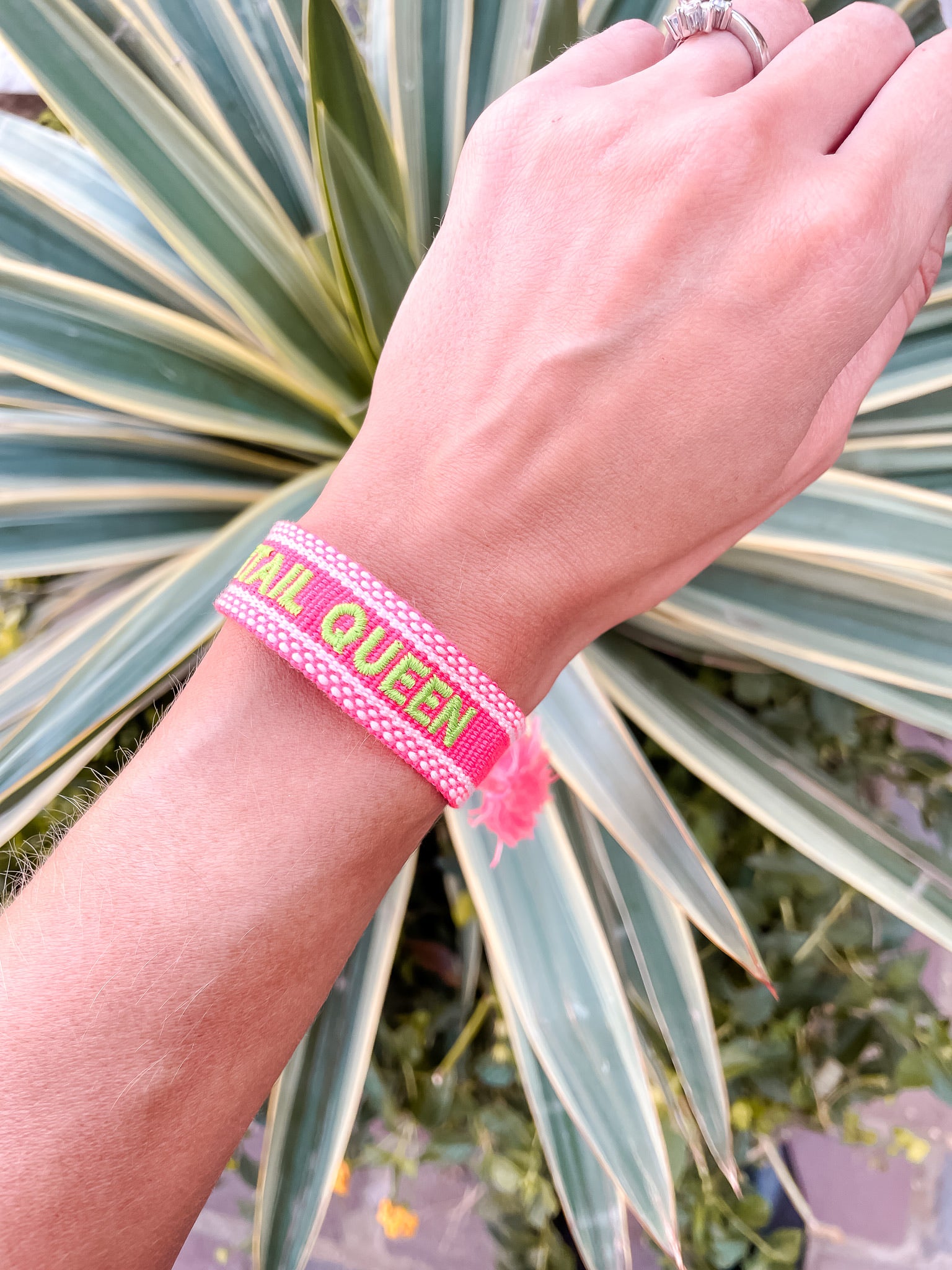 Cocktail Queen Tassel Bracelet