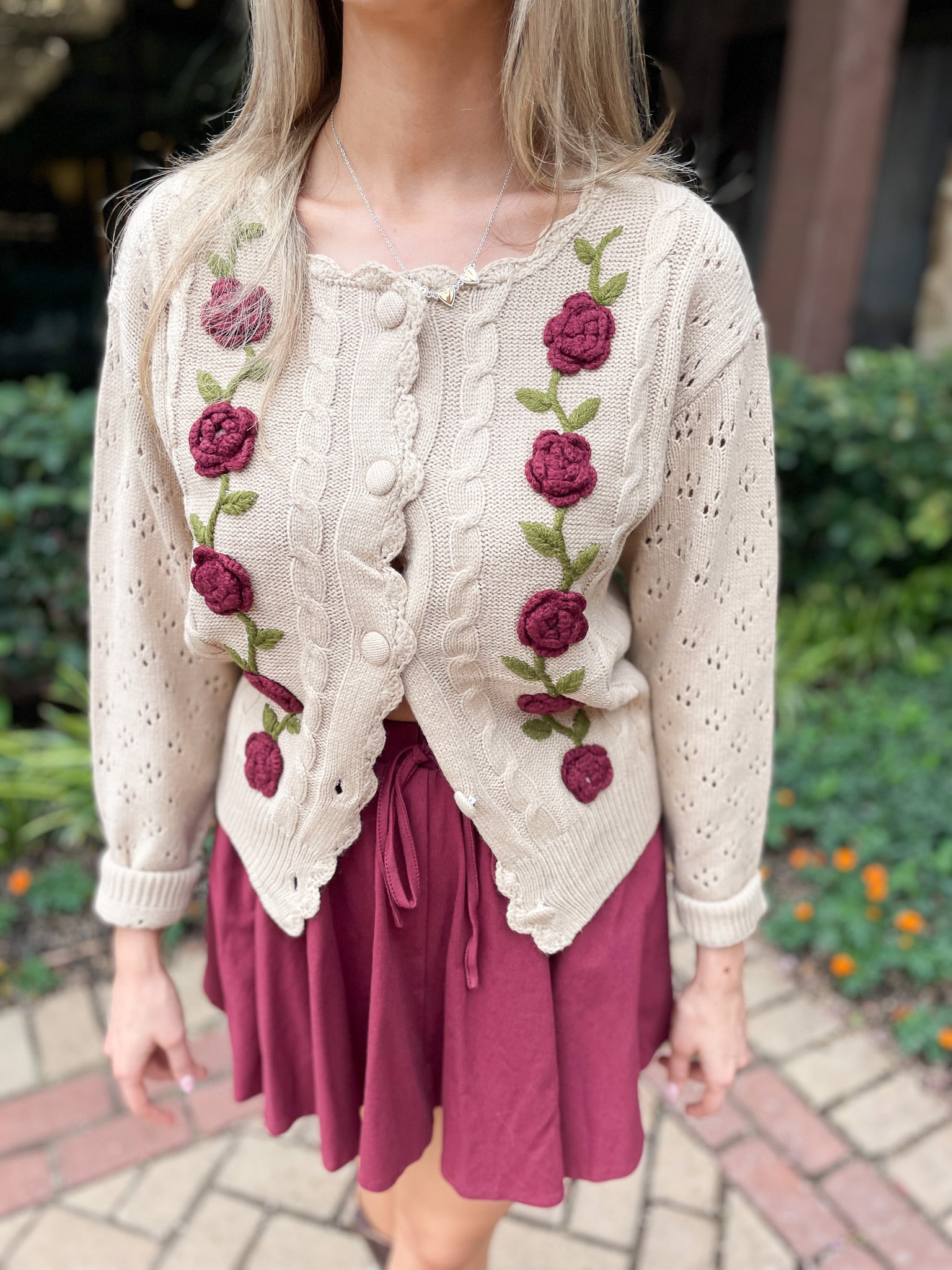Rosebud Cardigan