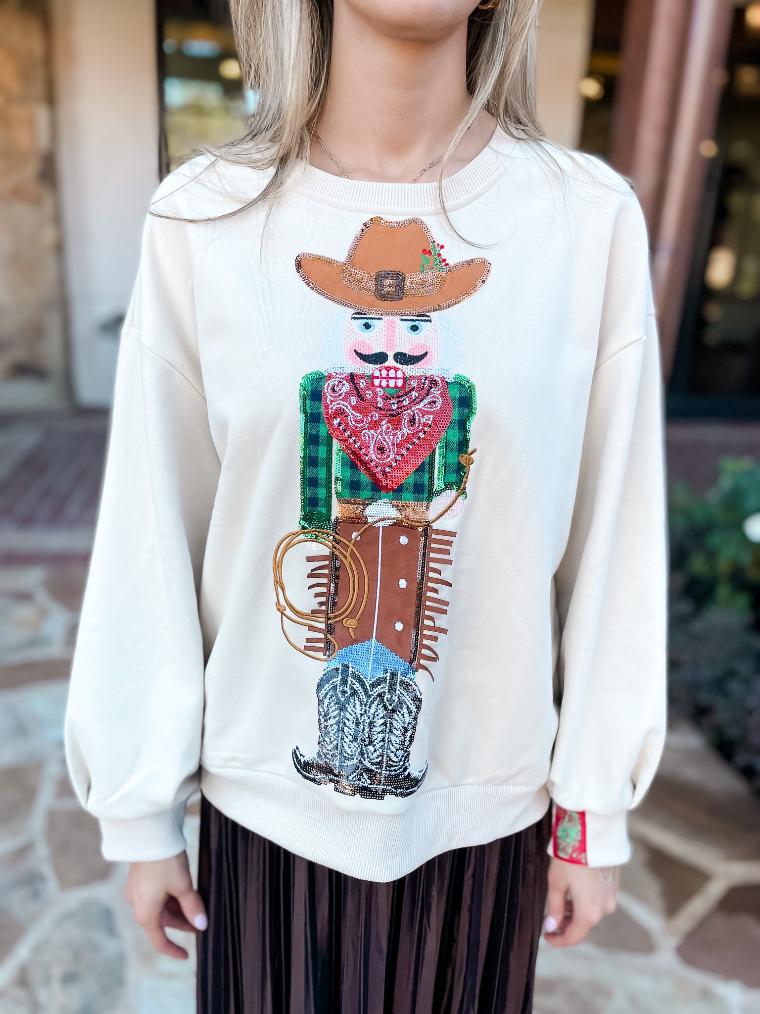 Cowboy Nutcracker Sweatshirt