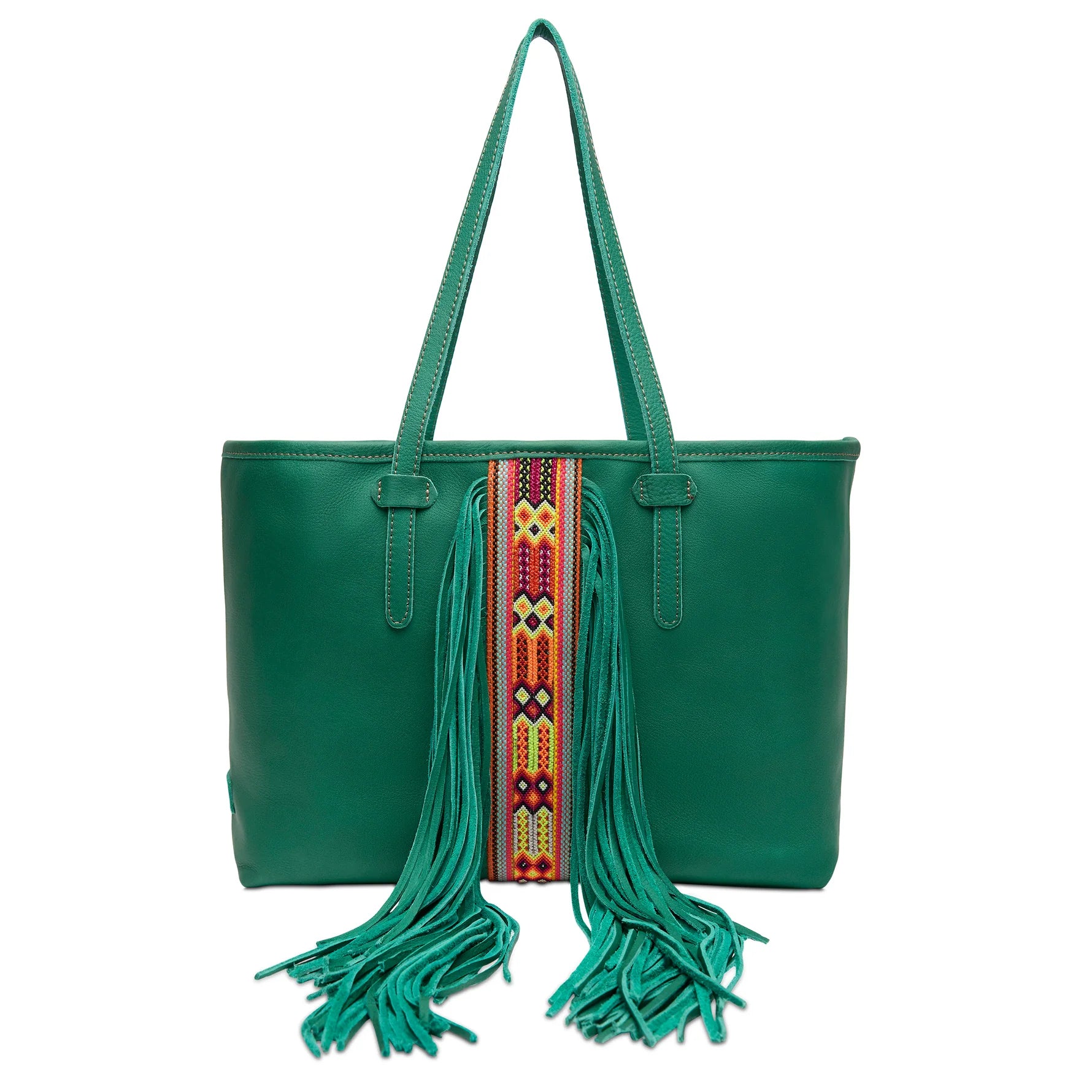 Breezy Fringe Tote