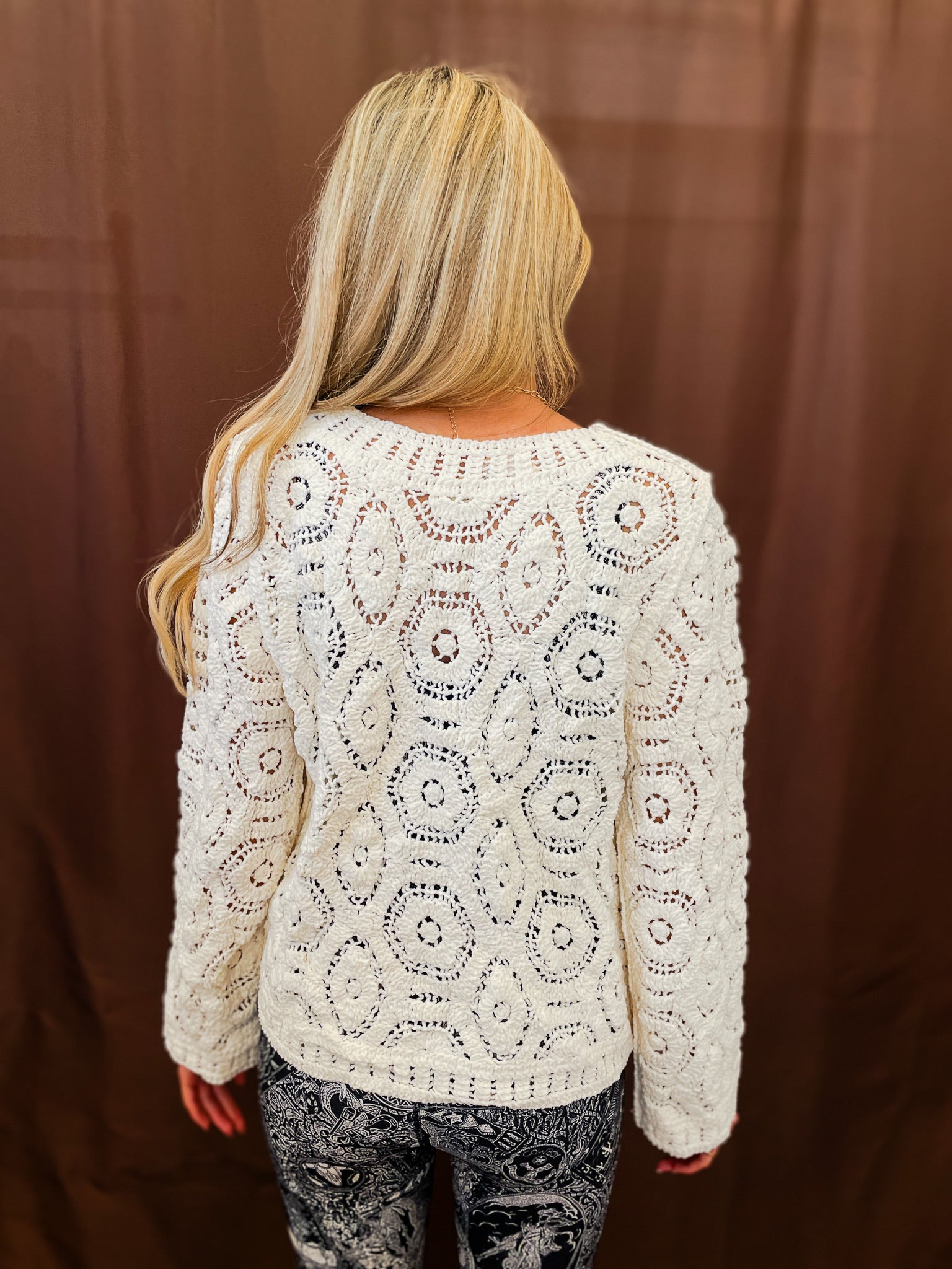 Crochet Pullover Sweater