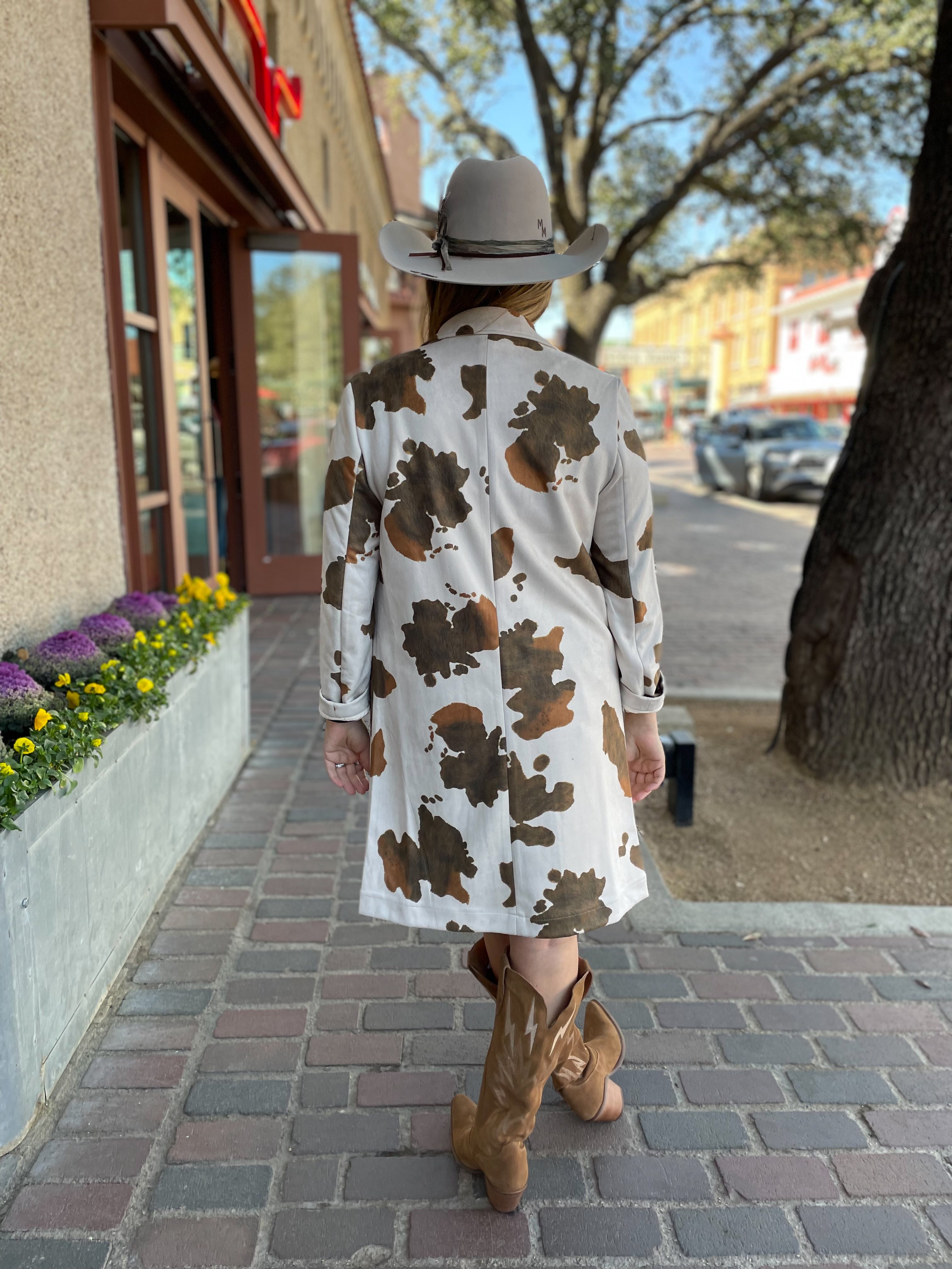 Moo To Love Trench Coat