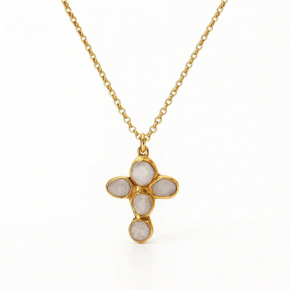 Bryson Quartz Statement Necklace