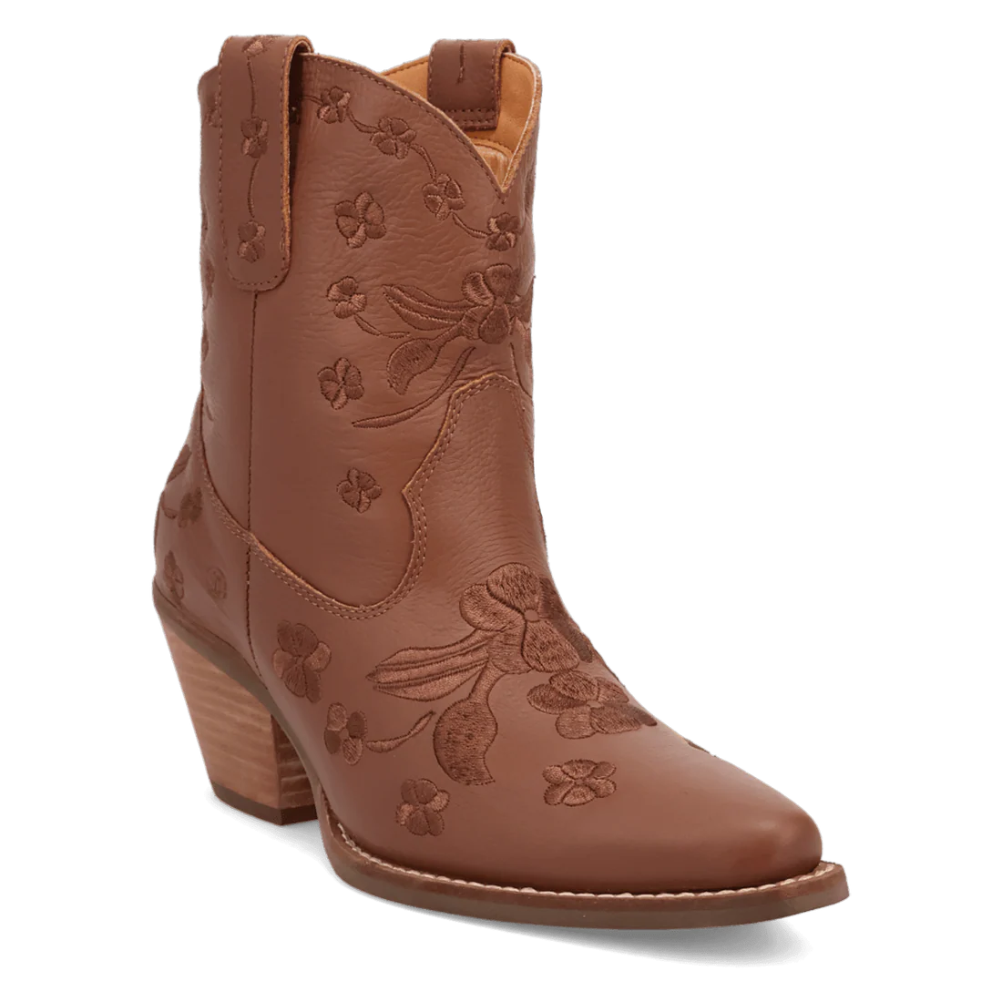 Sweetheart Bootie - Brown