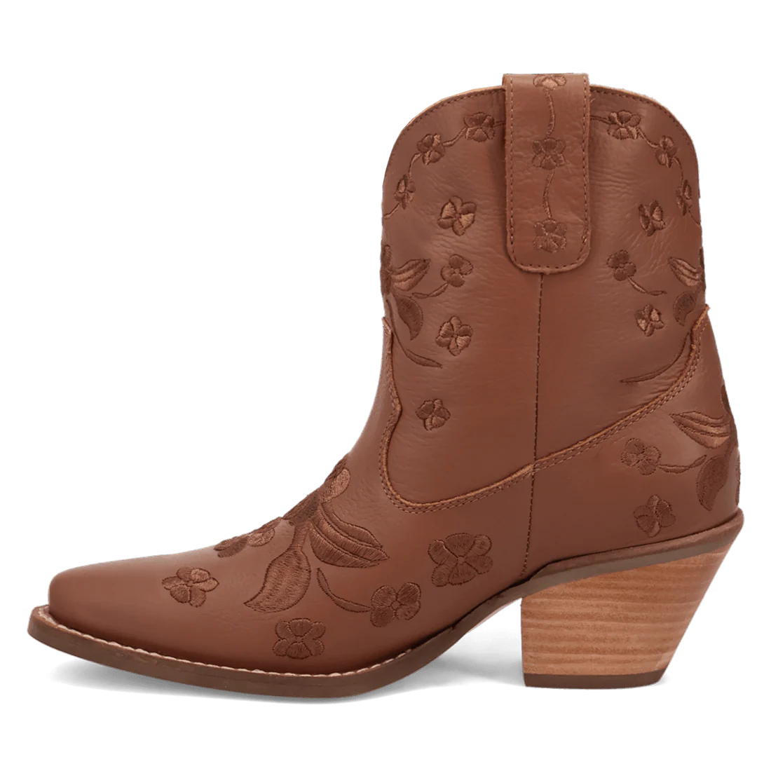 Sweetheart Bootie - Brown