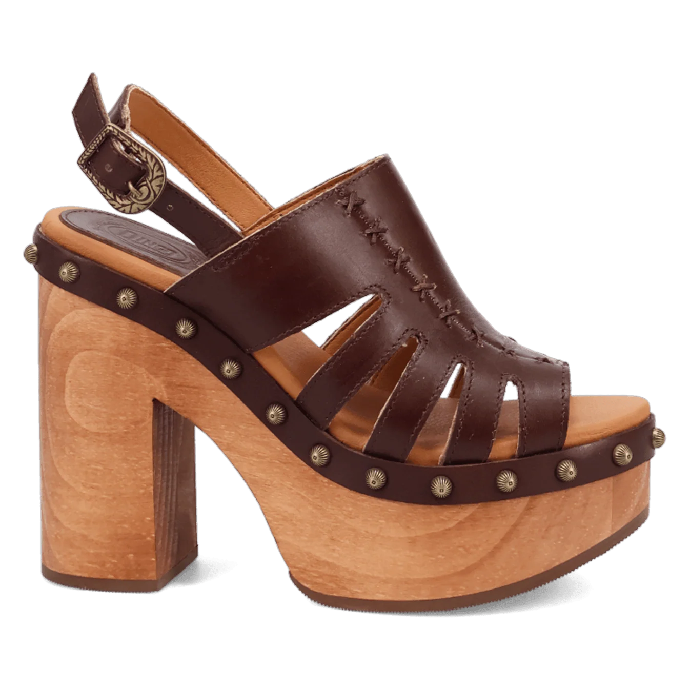 Gema Wedge Heel - Brown