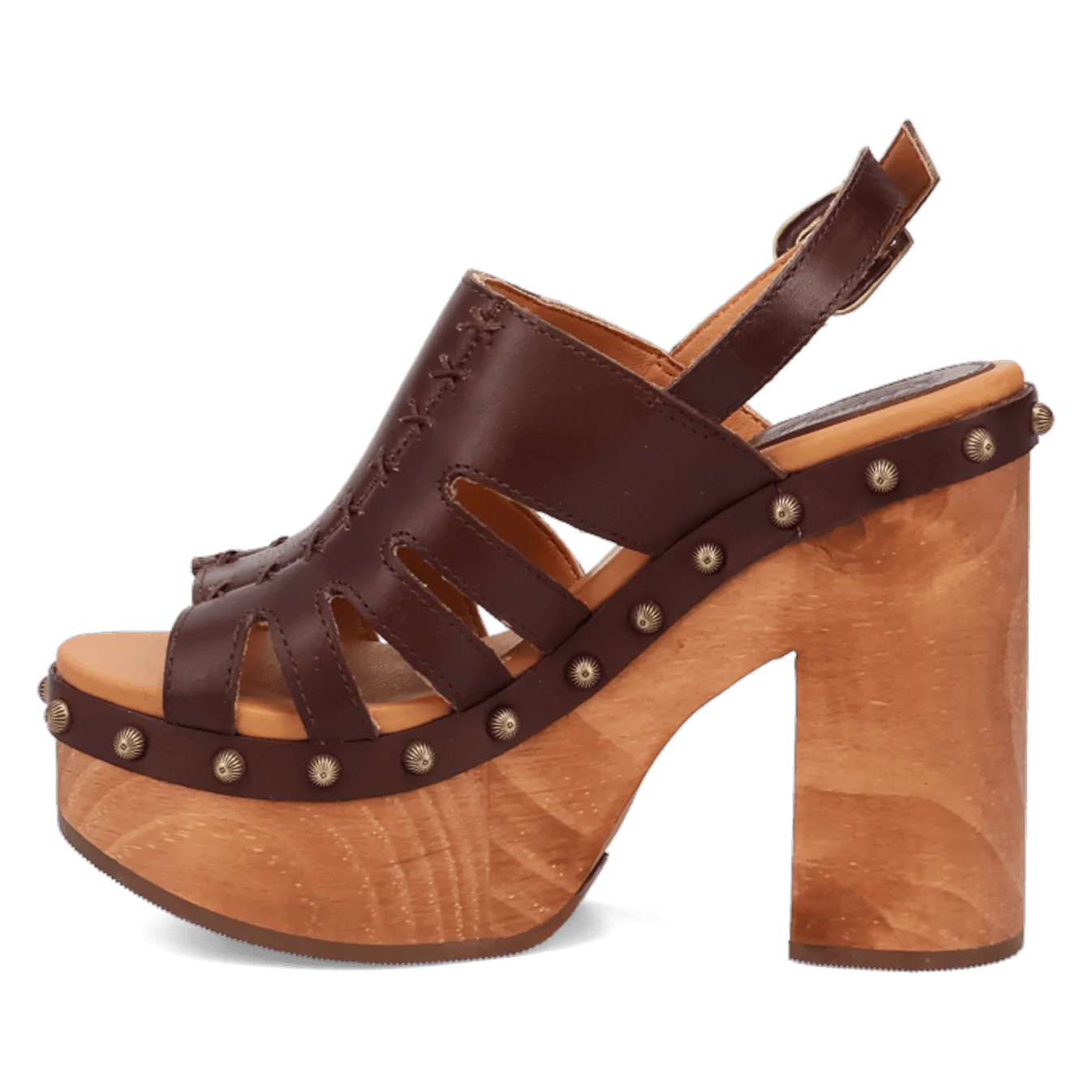 Gema Wedge Heel - Brown