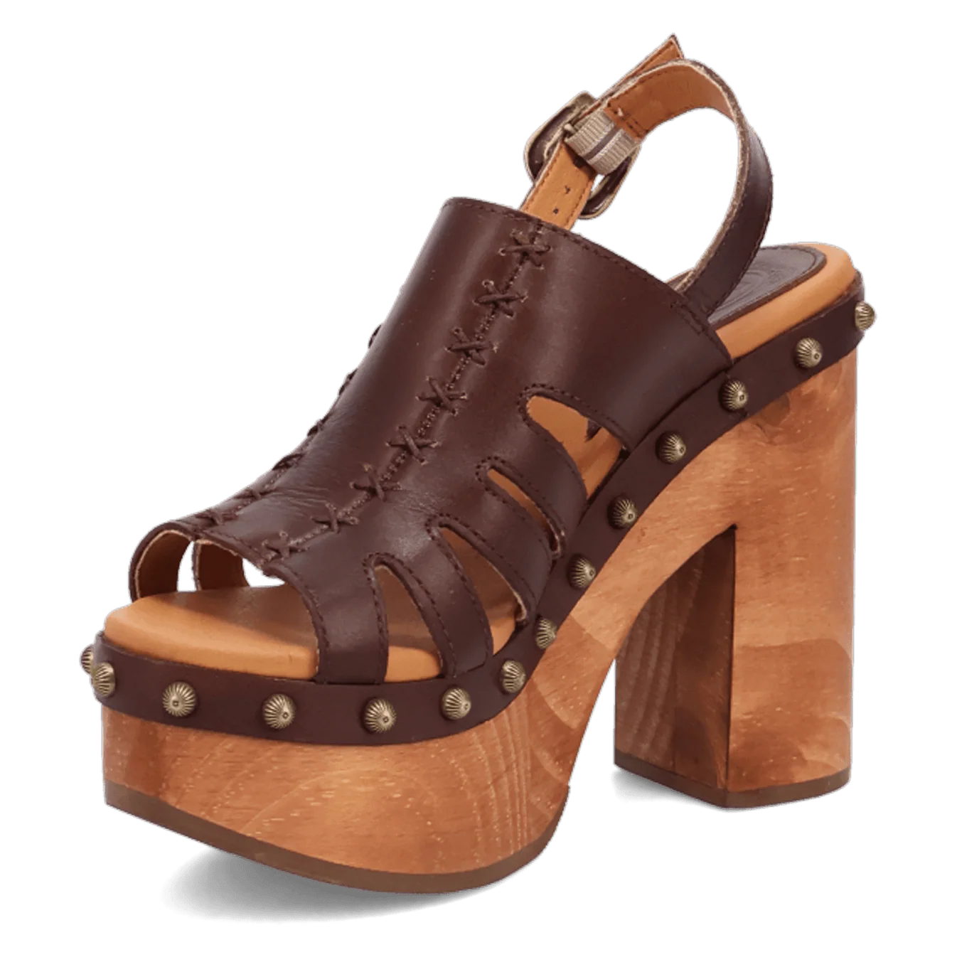 Gema Wedge Heel - Brown