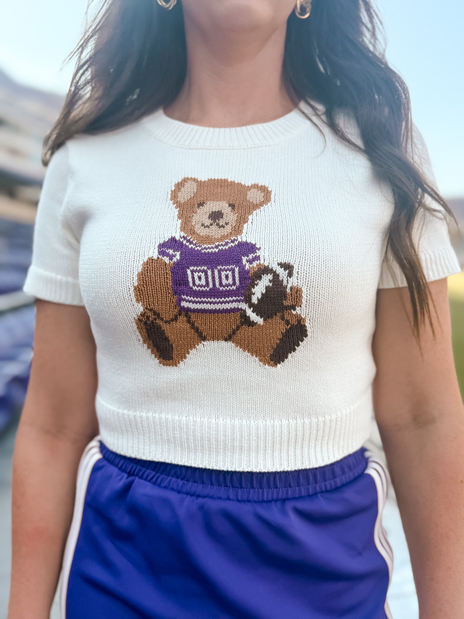 My Friend Football Teddy Sweater