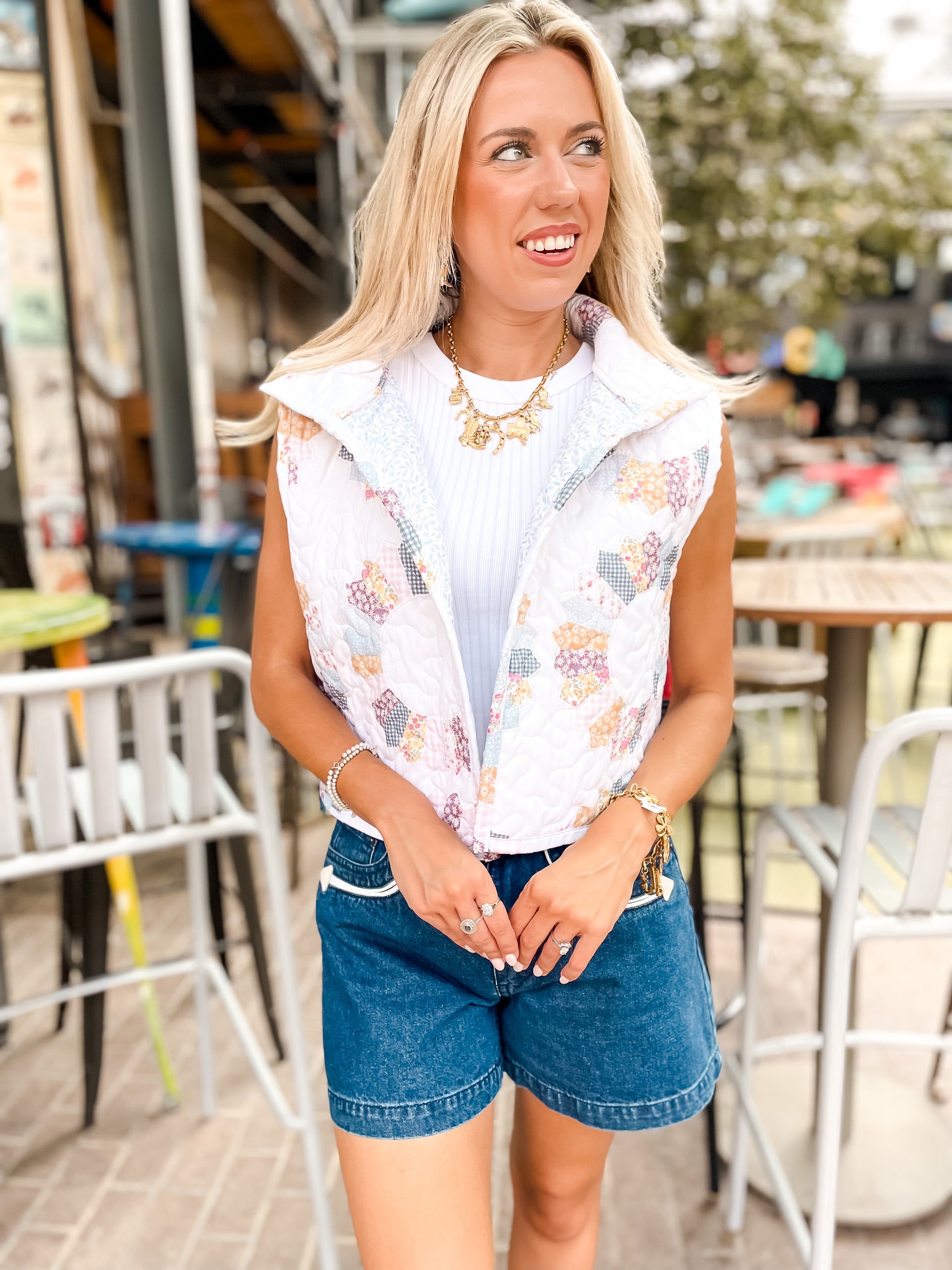 Pastel Dresden Cate Vest