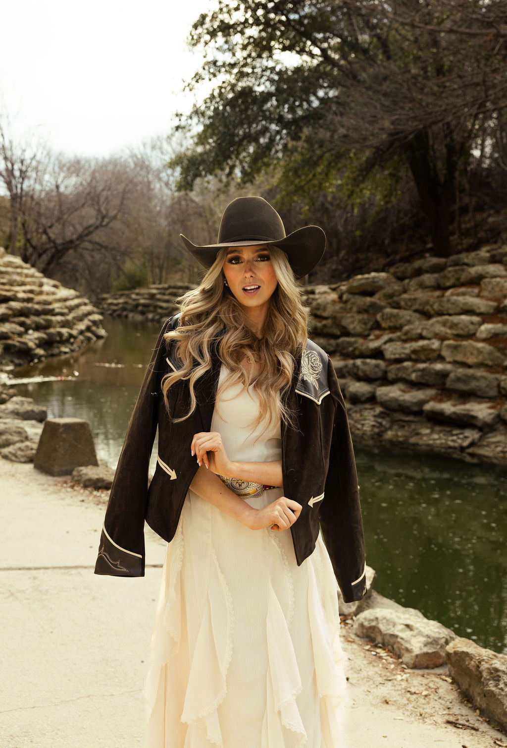 Philomene Dress - Cream