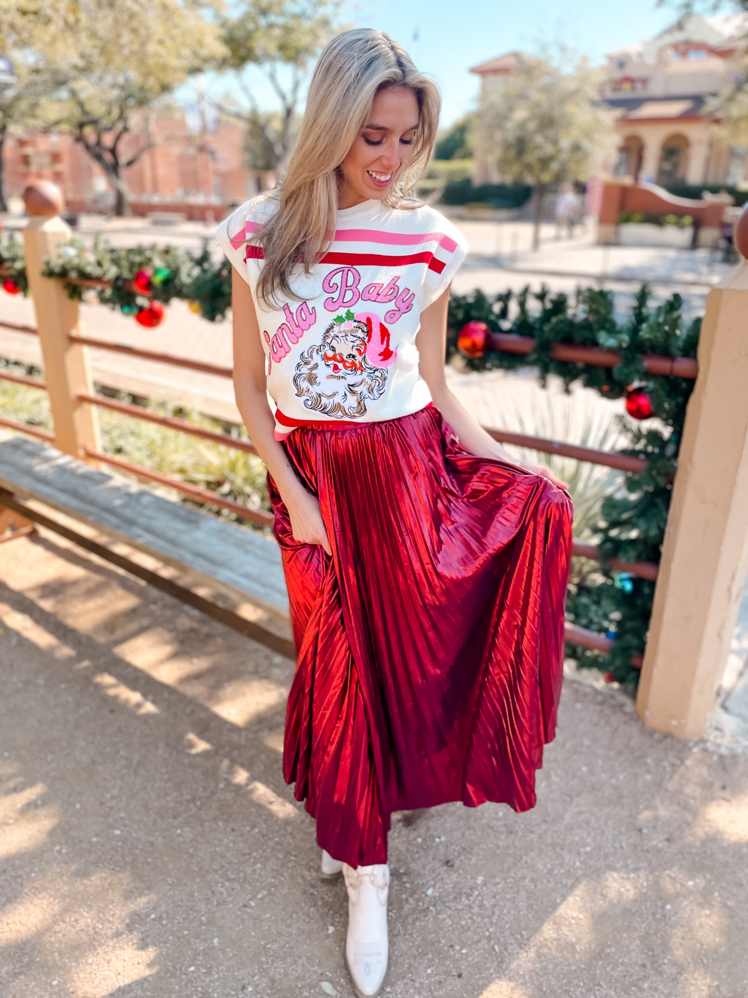 Santa Baby Sweater Vest