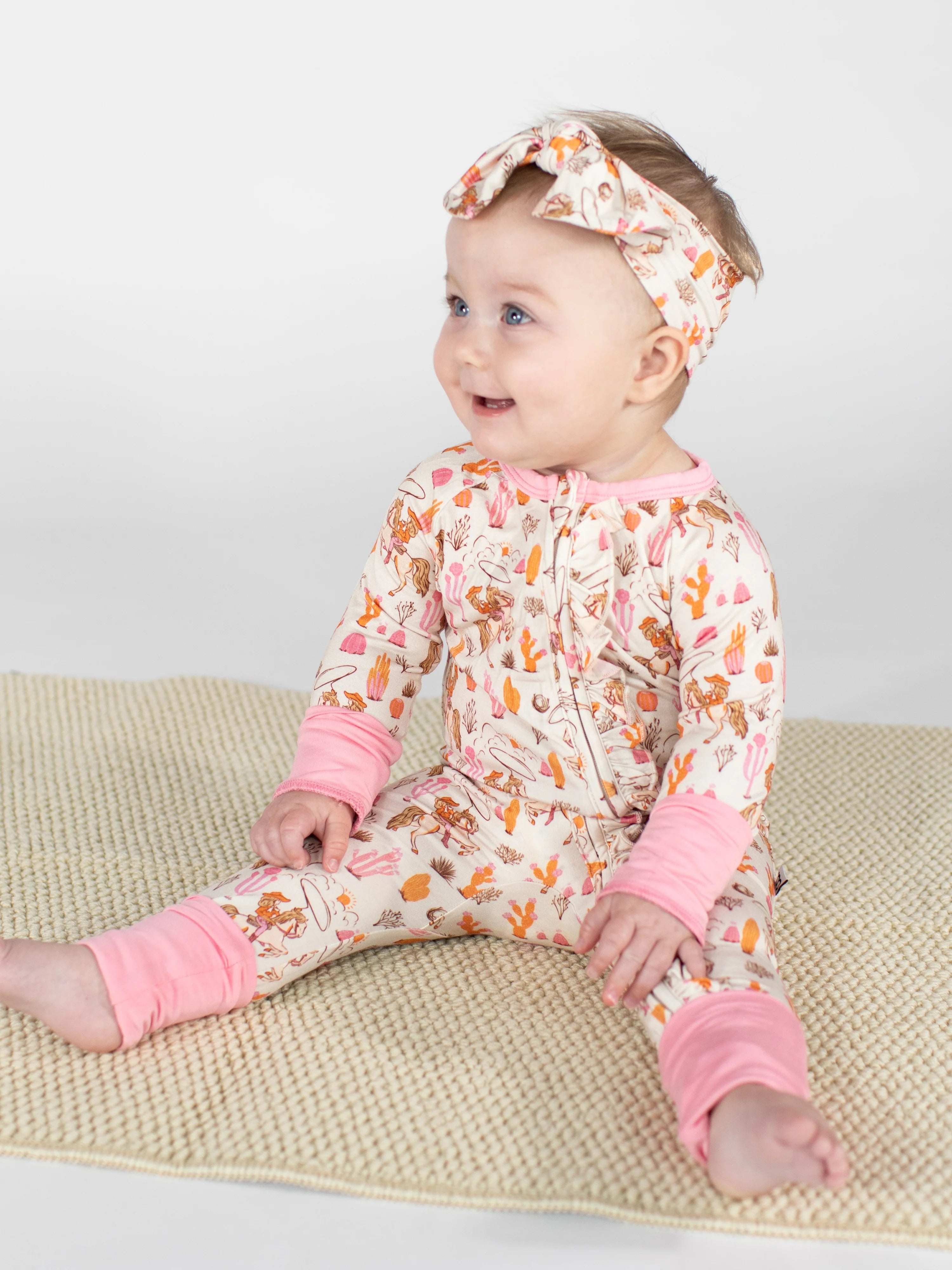 Saddle Up Cowgirl PJ Onesie