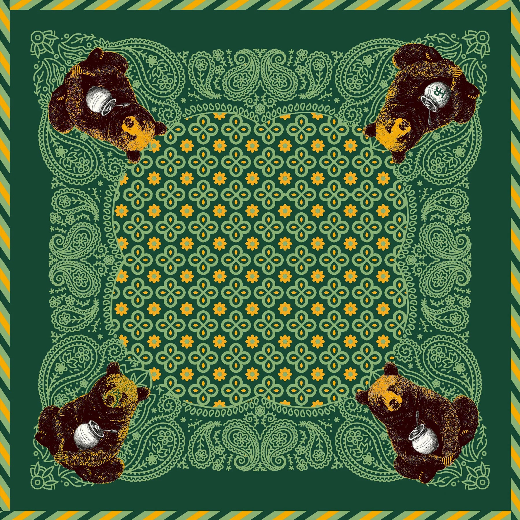 Honey Pot Bandana Set