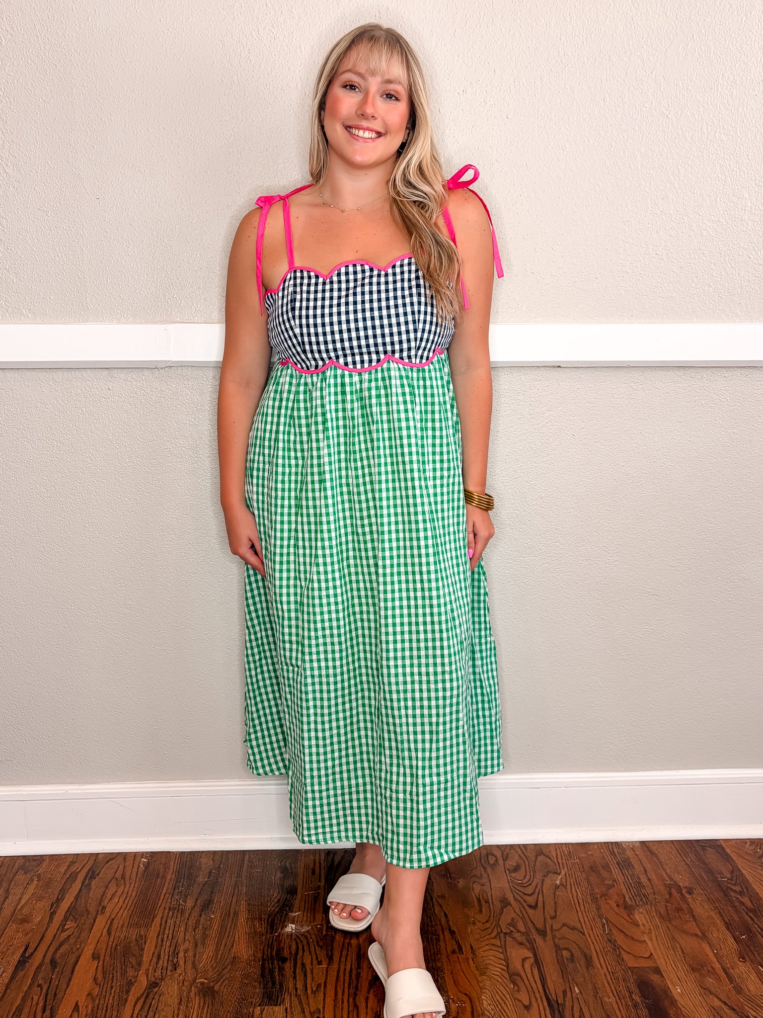 Sara Gingham Dress