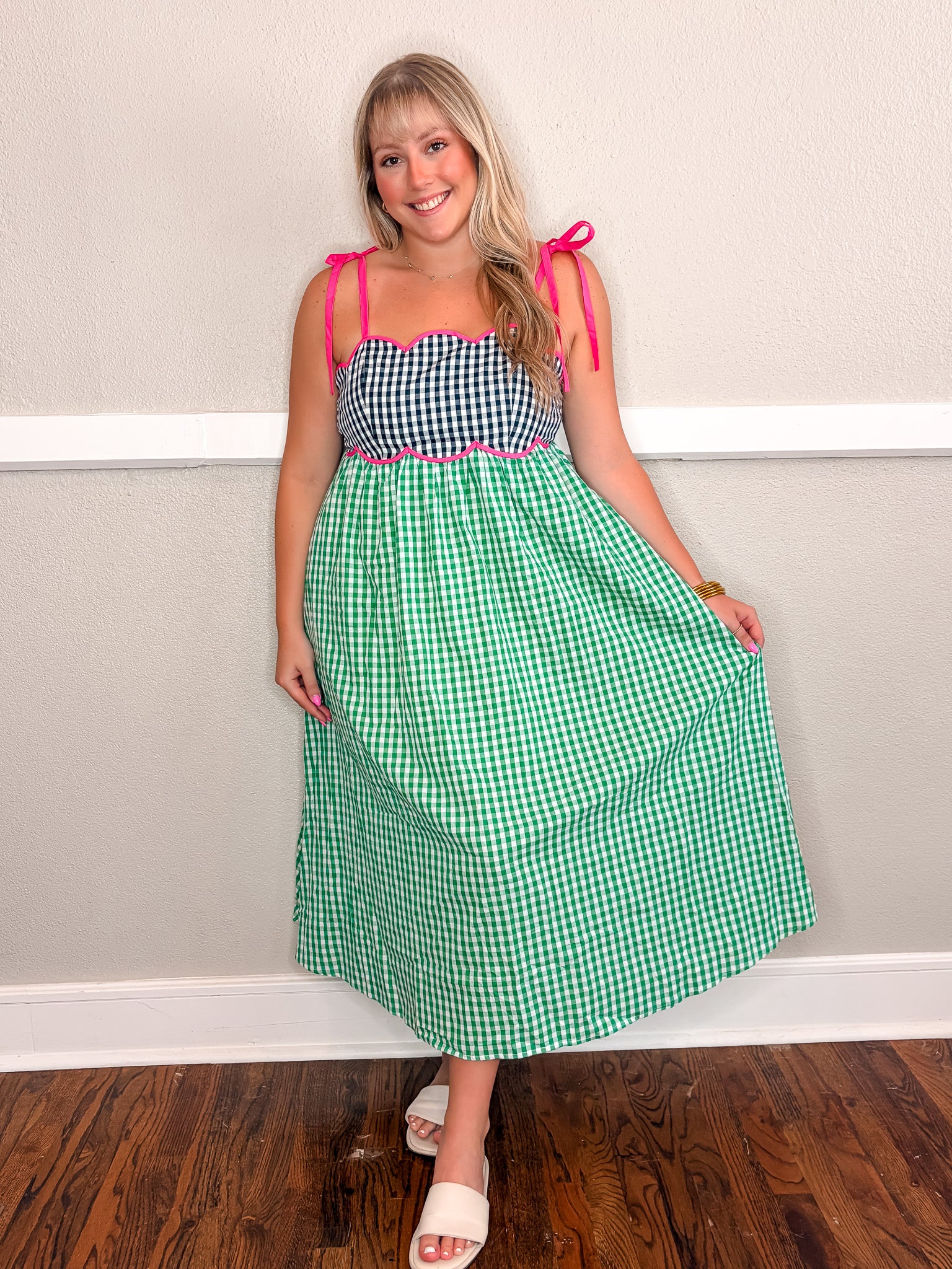 Sara Gingham Dress
