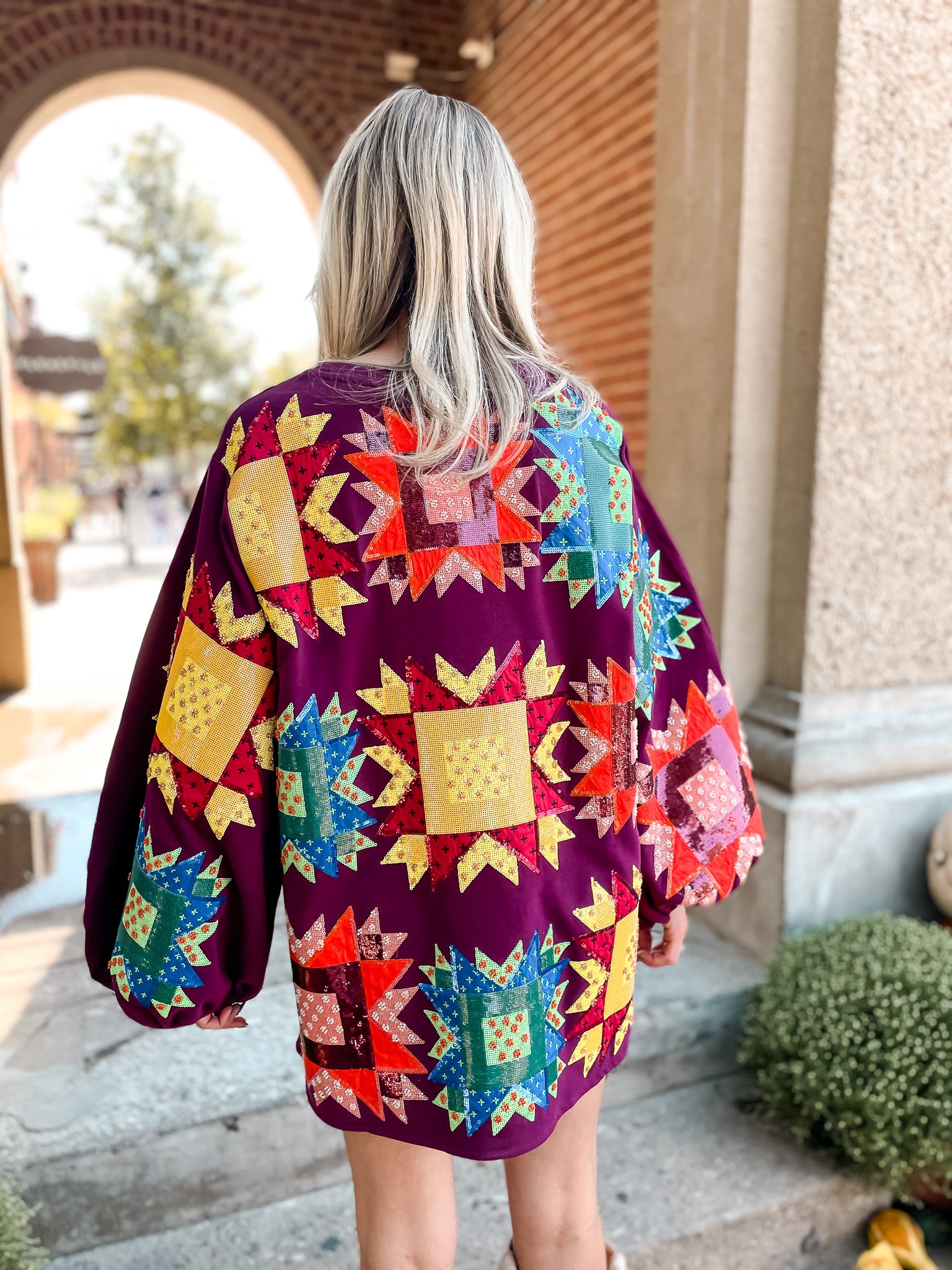 Quilted Patchwork Dress