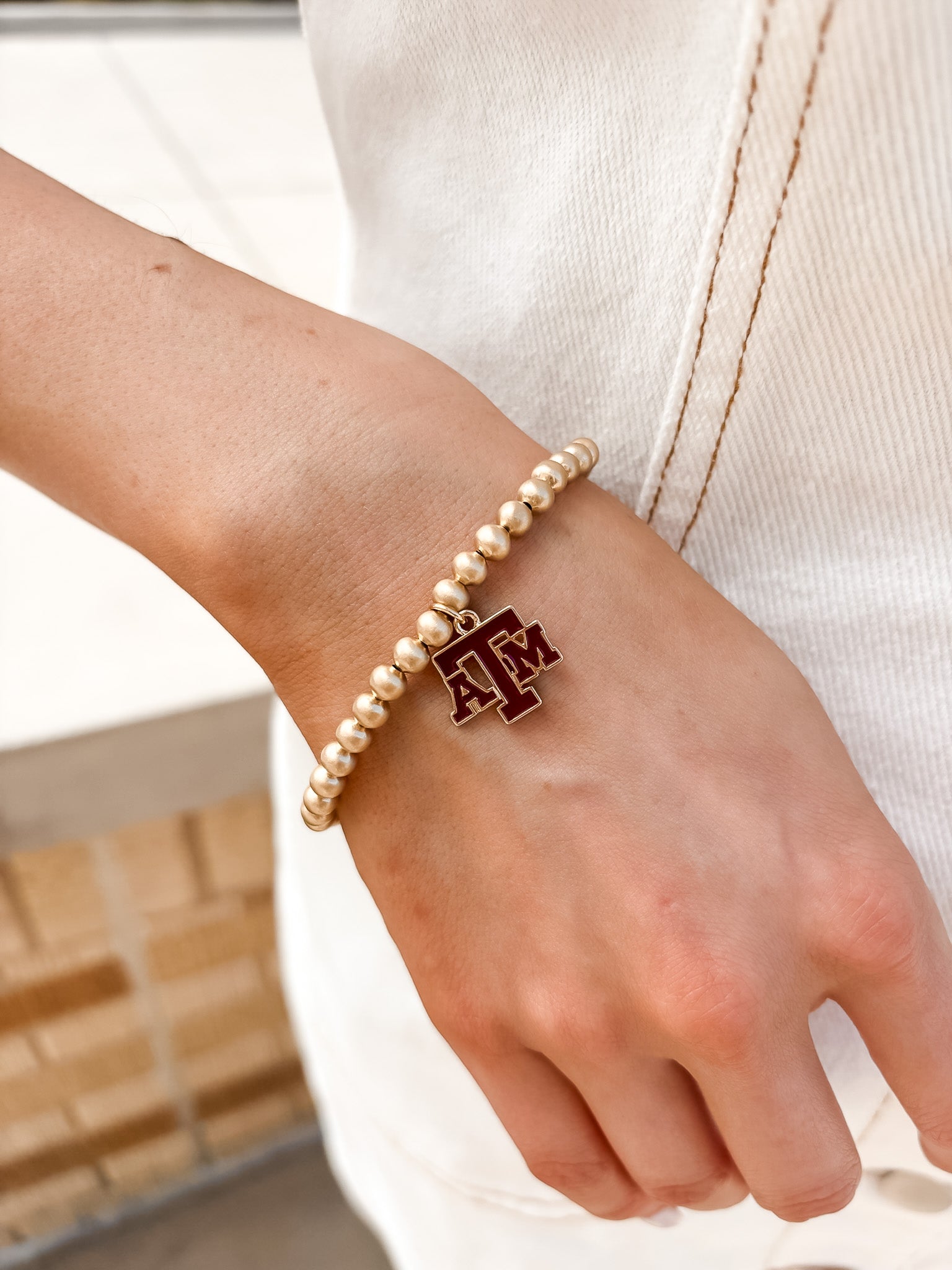 Texas A&M Aggies Stretch Bracelet