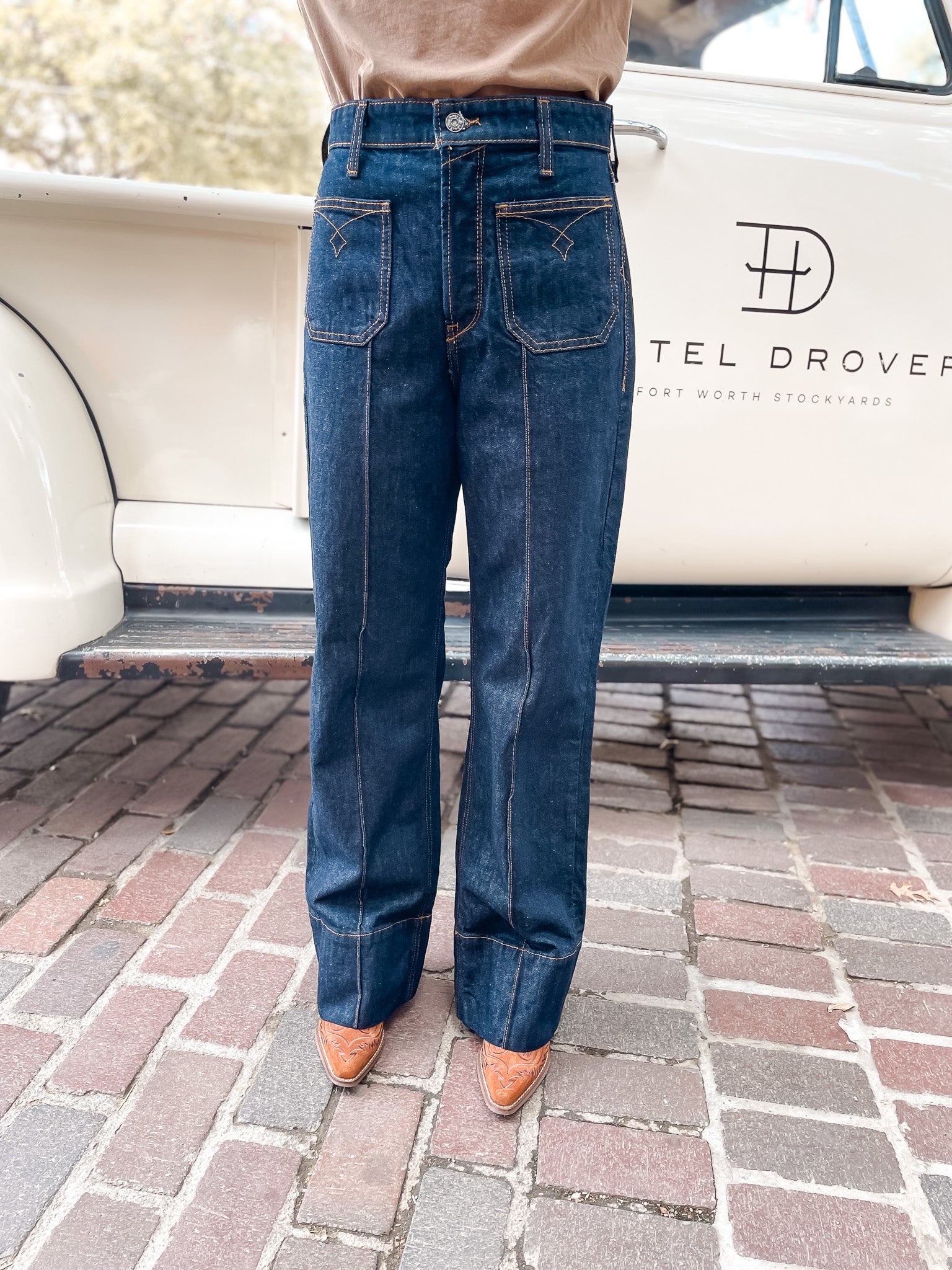 Western Utility Wide Leg Jean