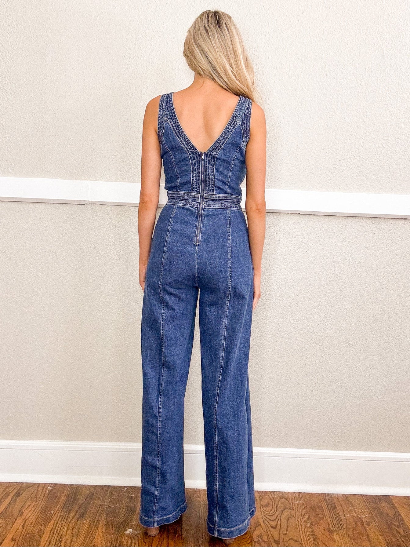 Ashton Denim Jumpsuit