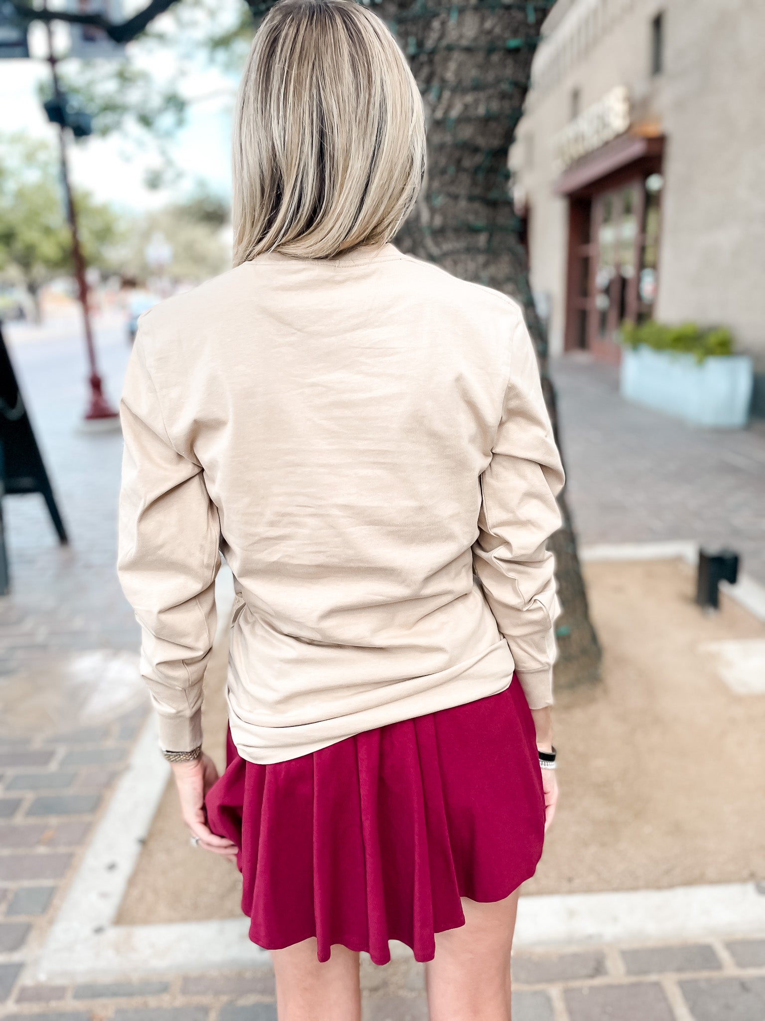 Halloween Ghost Long Sleeve T-Shirt