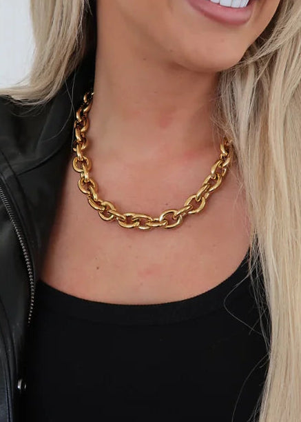 Liv Necklace - Tucker Brown