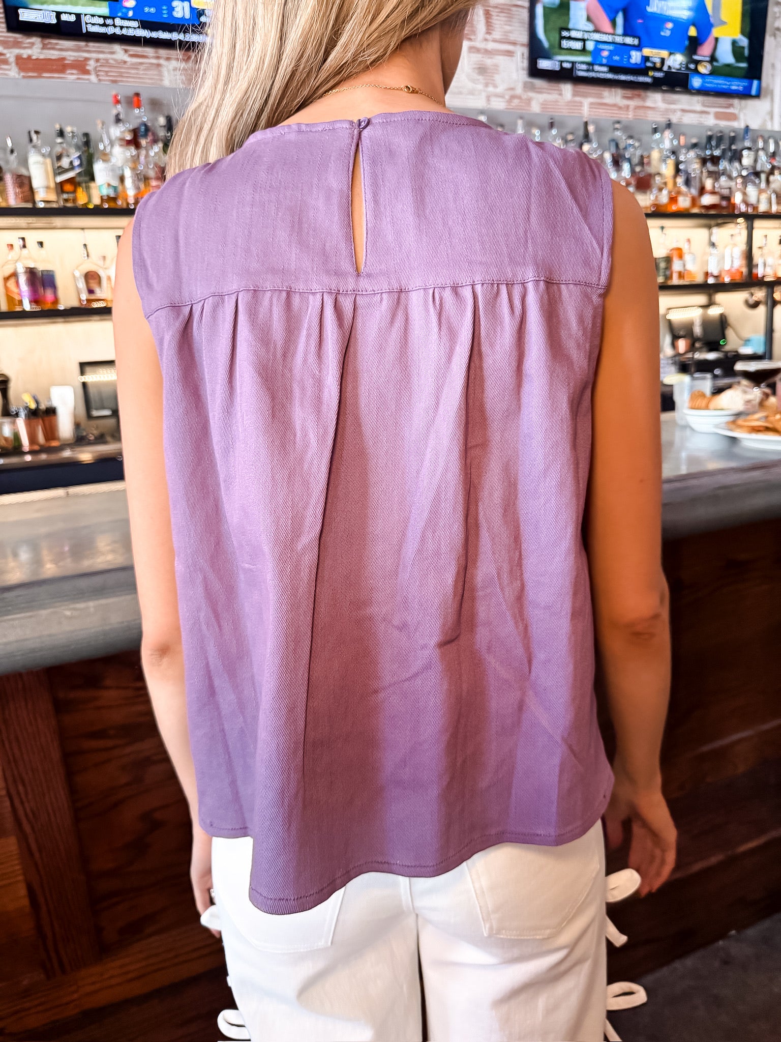 Game Day Baby Doll Top