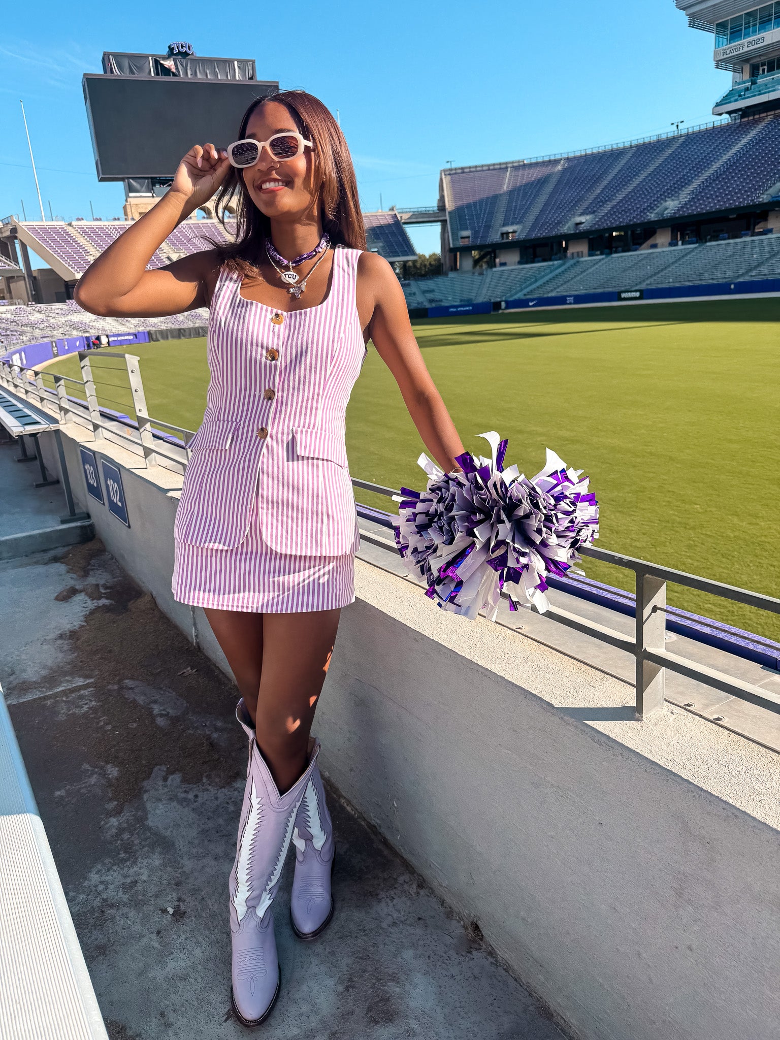 Game Day Business Romper