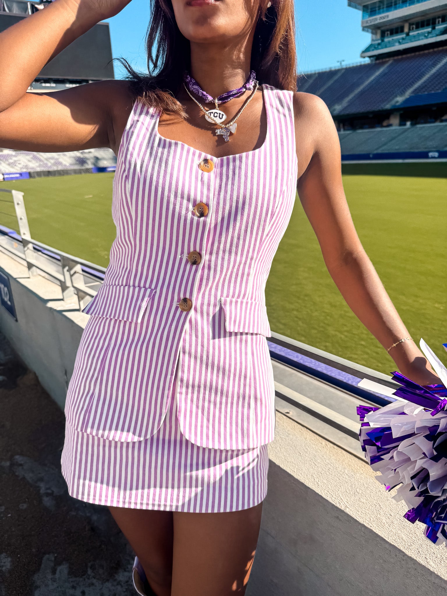 Game Day Business Romper